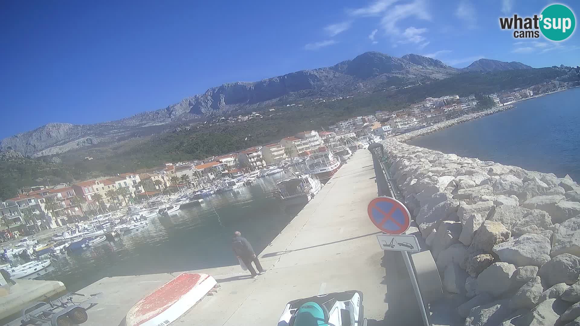 Cámara web de PODGORA Marina – Asombroso Dalmacia