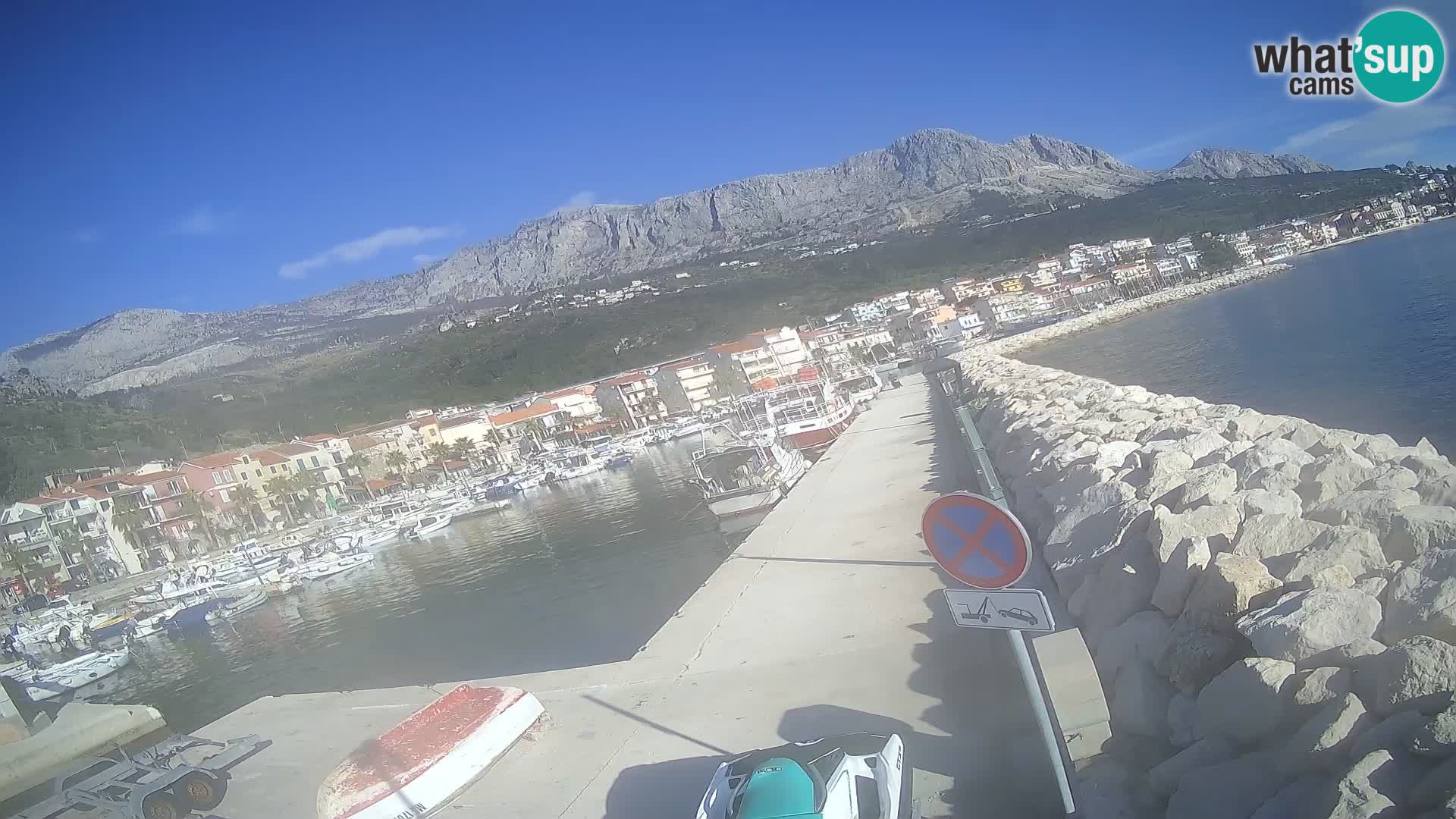 PODGORA Live Webcam Marina – Incroyable Dalmatie