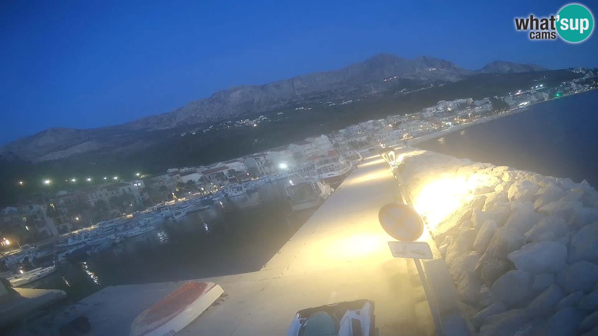 PODGORA Live Webcam Marina – Incroyable Dalmatie