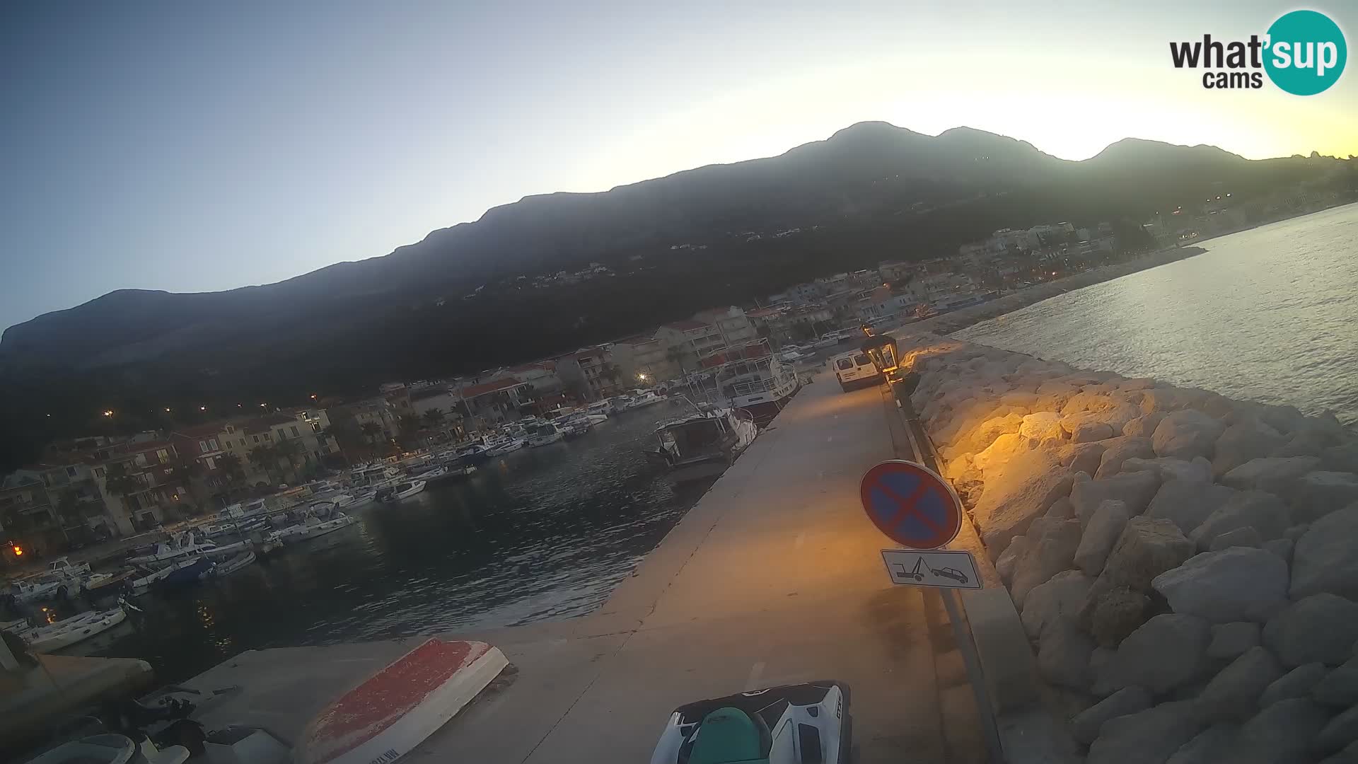 Cámara web de PODGORA Marina – Asombroso Dalmacia