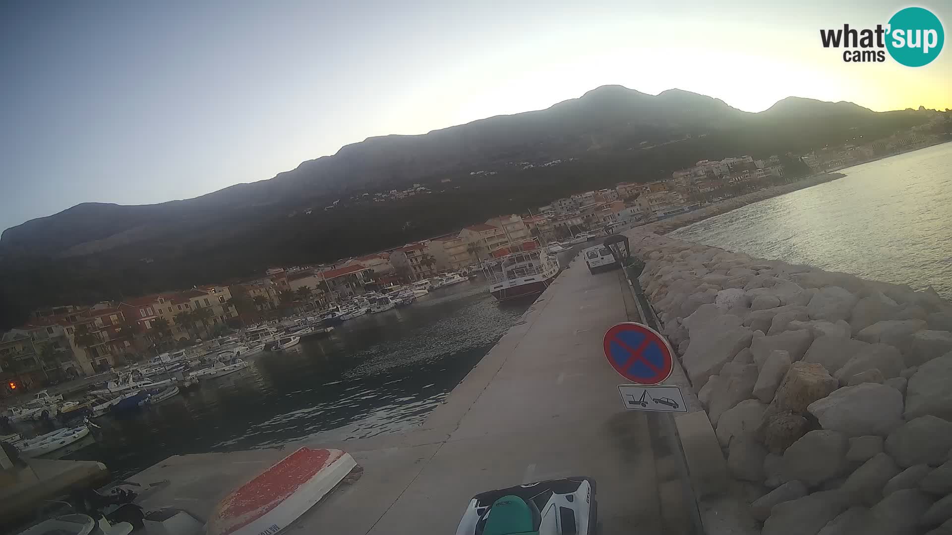 Cámara web de PODGORA Marina – Asombroso Dalmacia