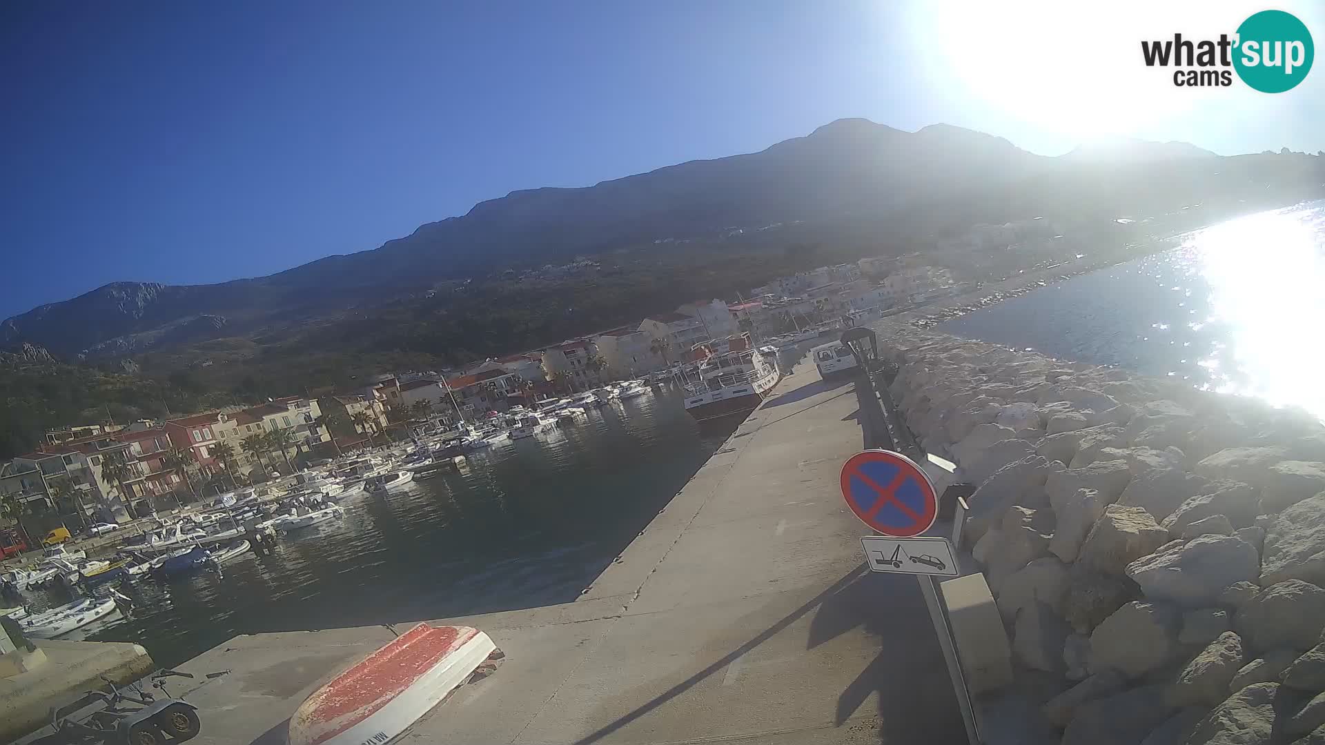 PODGORA Live Webcam Marina – Incroyable Dalmatie