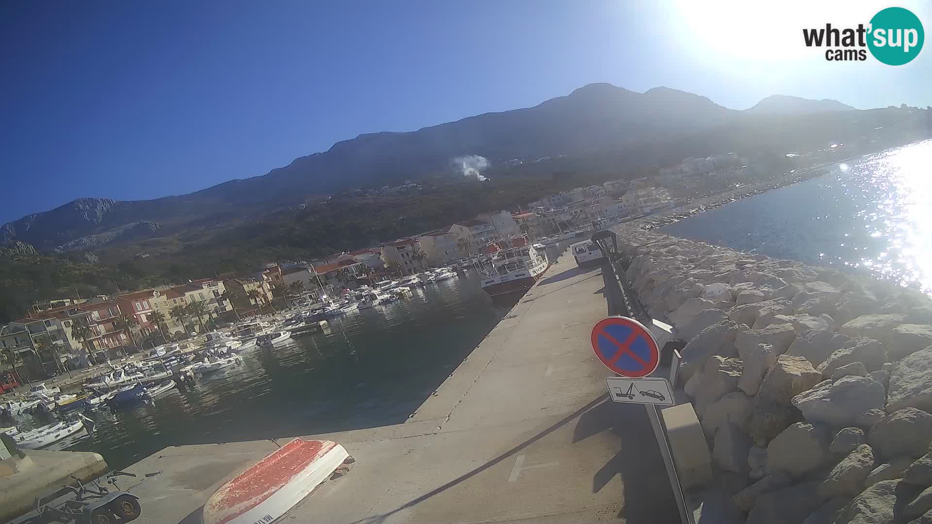 PODGORA Live Webcam Marina – Incroyable Dalmatie