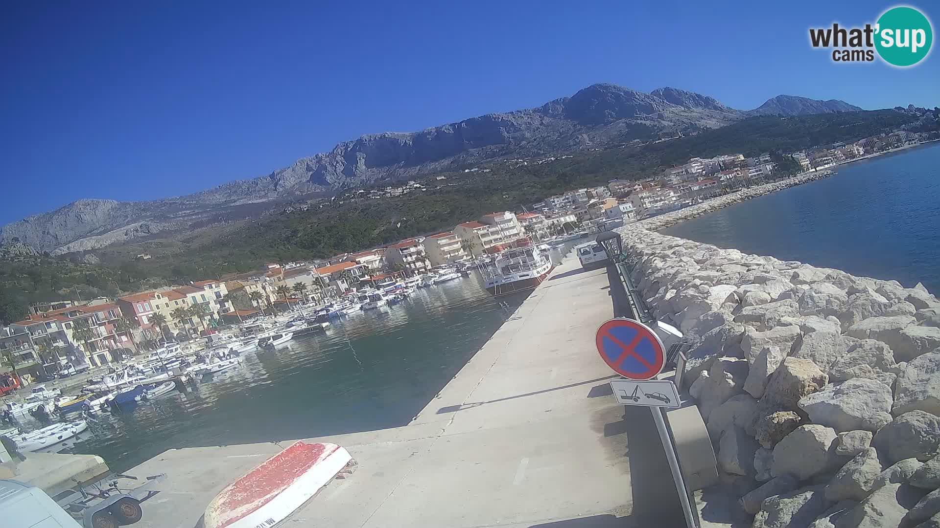 PODGORA Live Webcam Marina – Incroyable Dalmatie