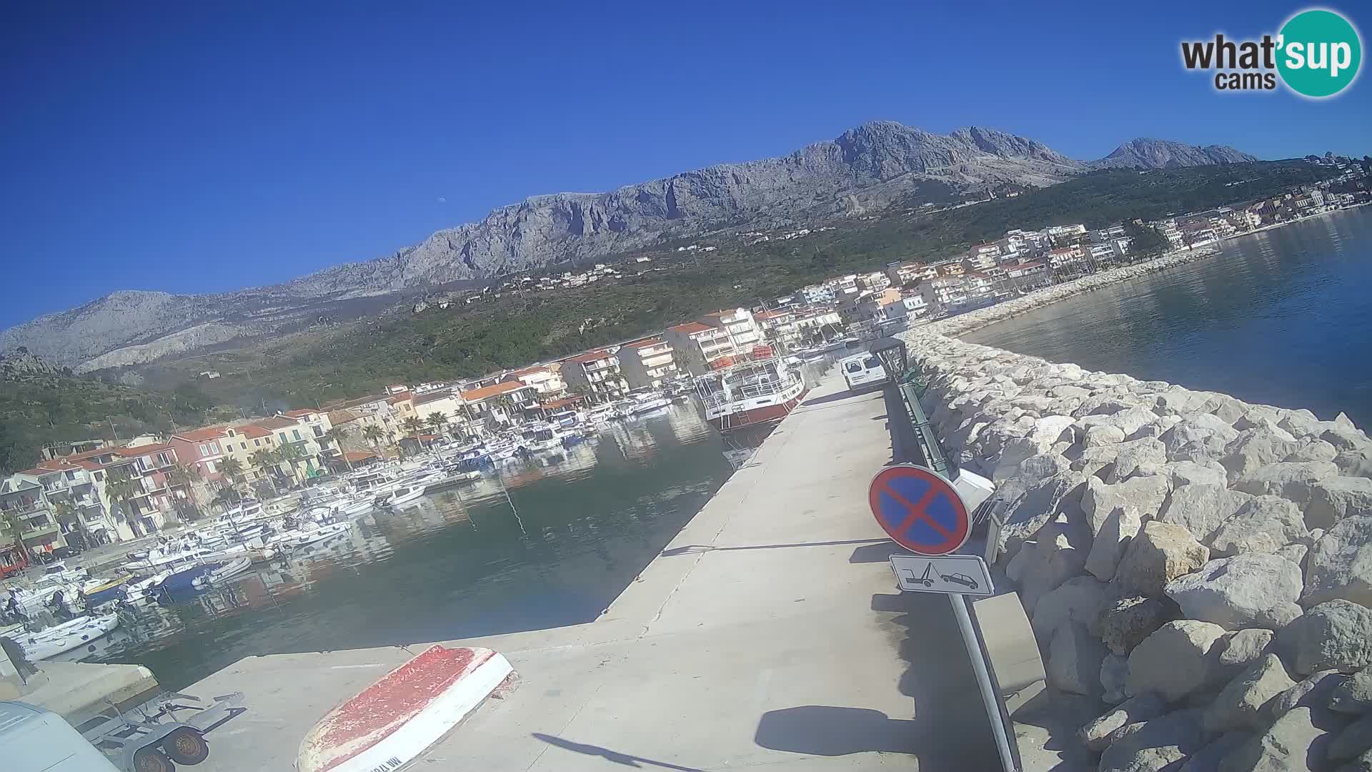 Spletna kamera Marina PODGORA – Očarljiva Dalmacija