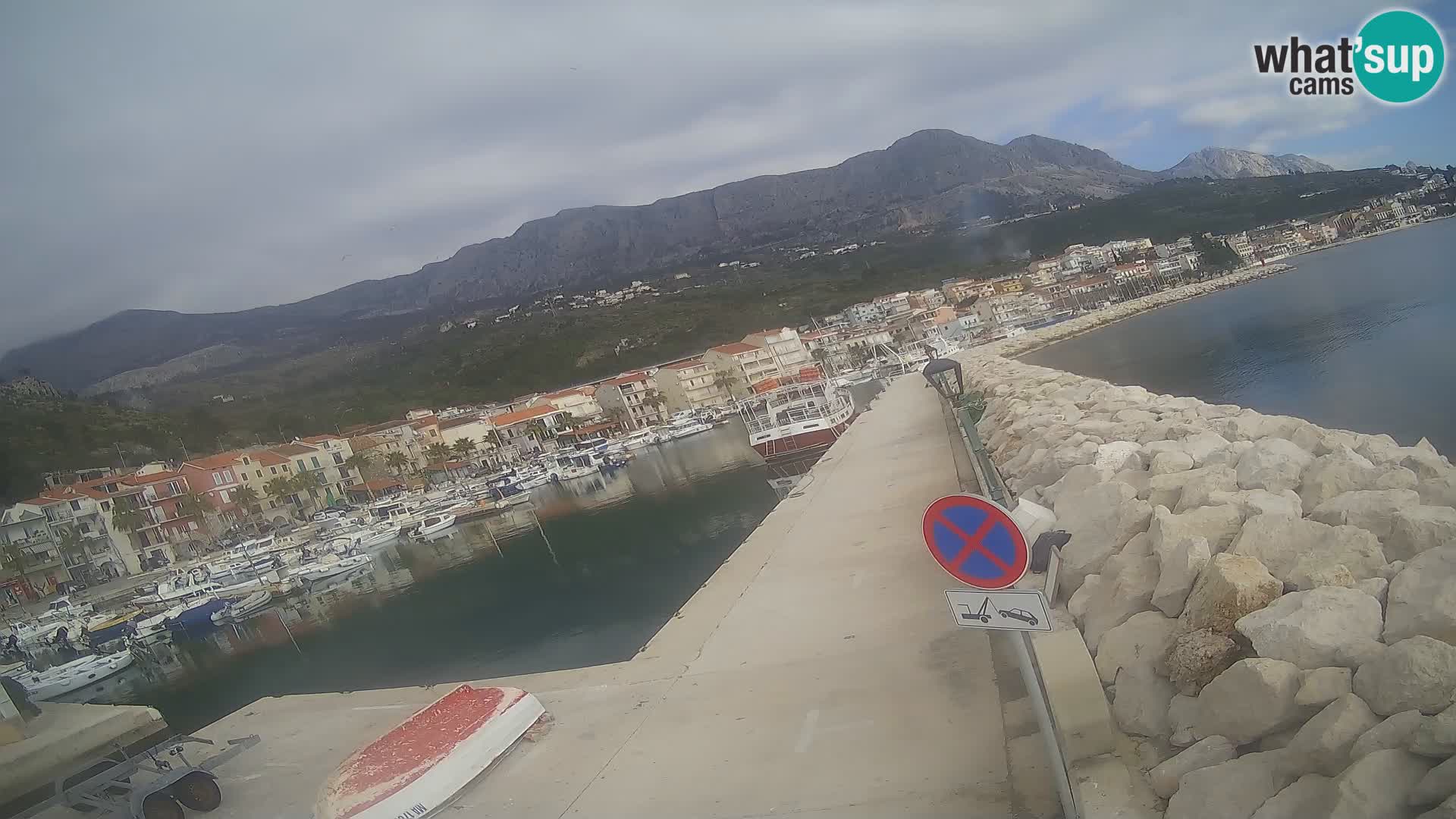 Cámara web de PODGORA Marina – Asombroso Dalmacia