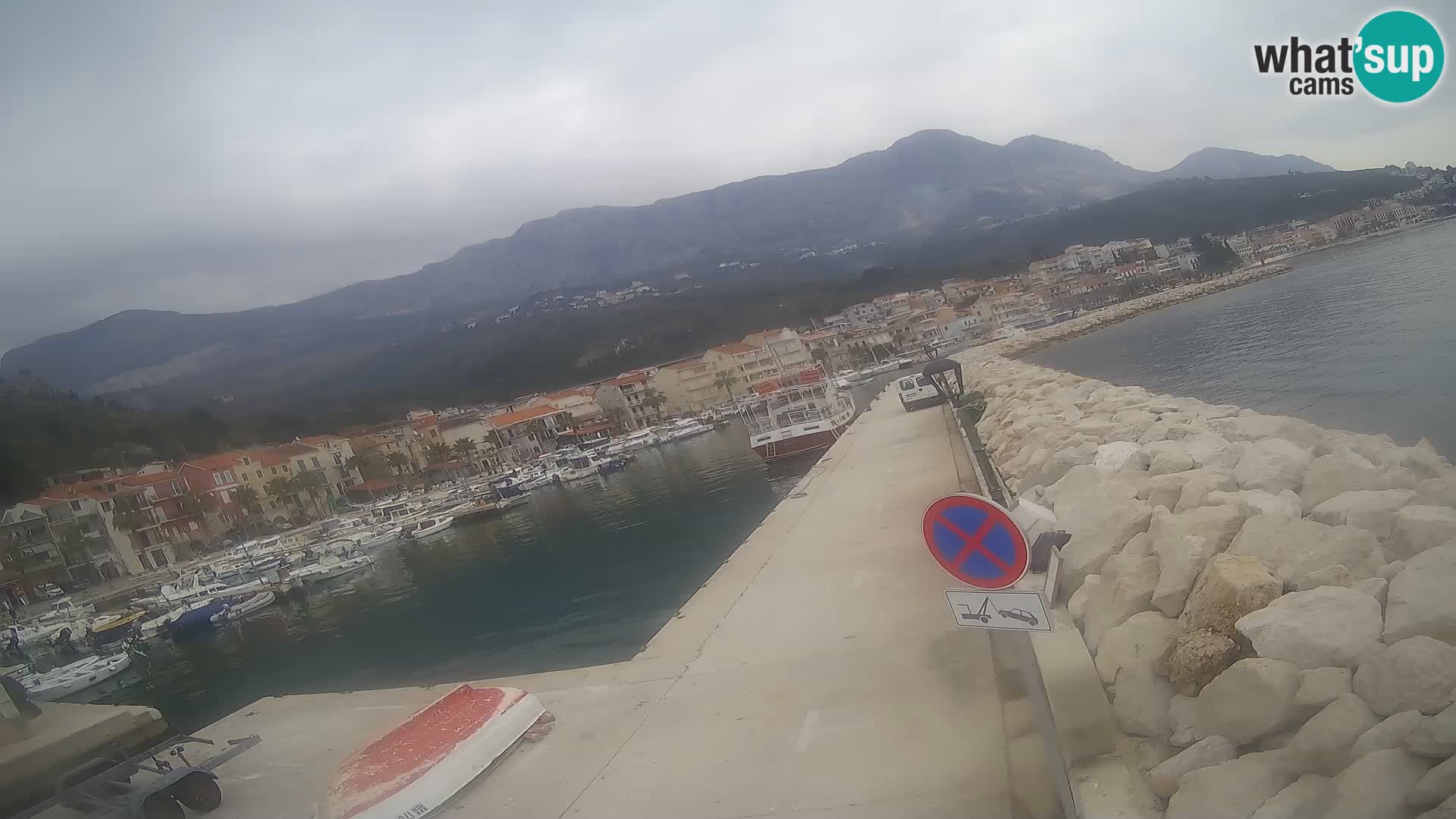 PODGORA Live Webcam Marina – Incroyable Dalmatie