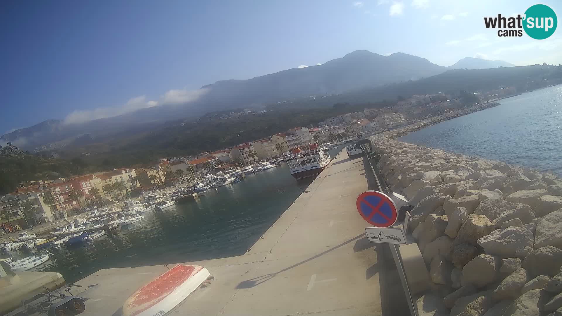 PODGORA Live Webcam Marina – Incroyable Dalmatie
