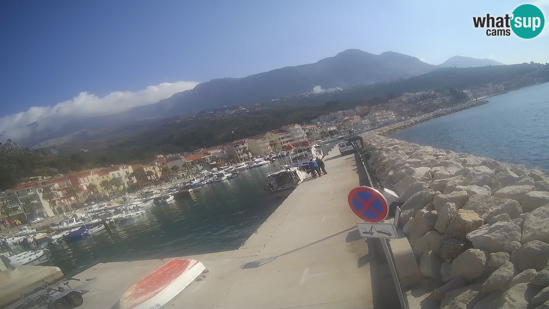 Cámara web de PODGORA Marina – Asombroso Dalmacia