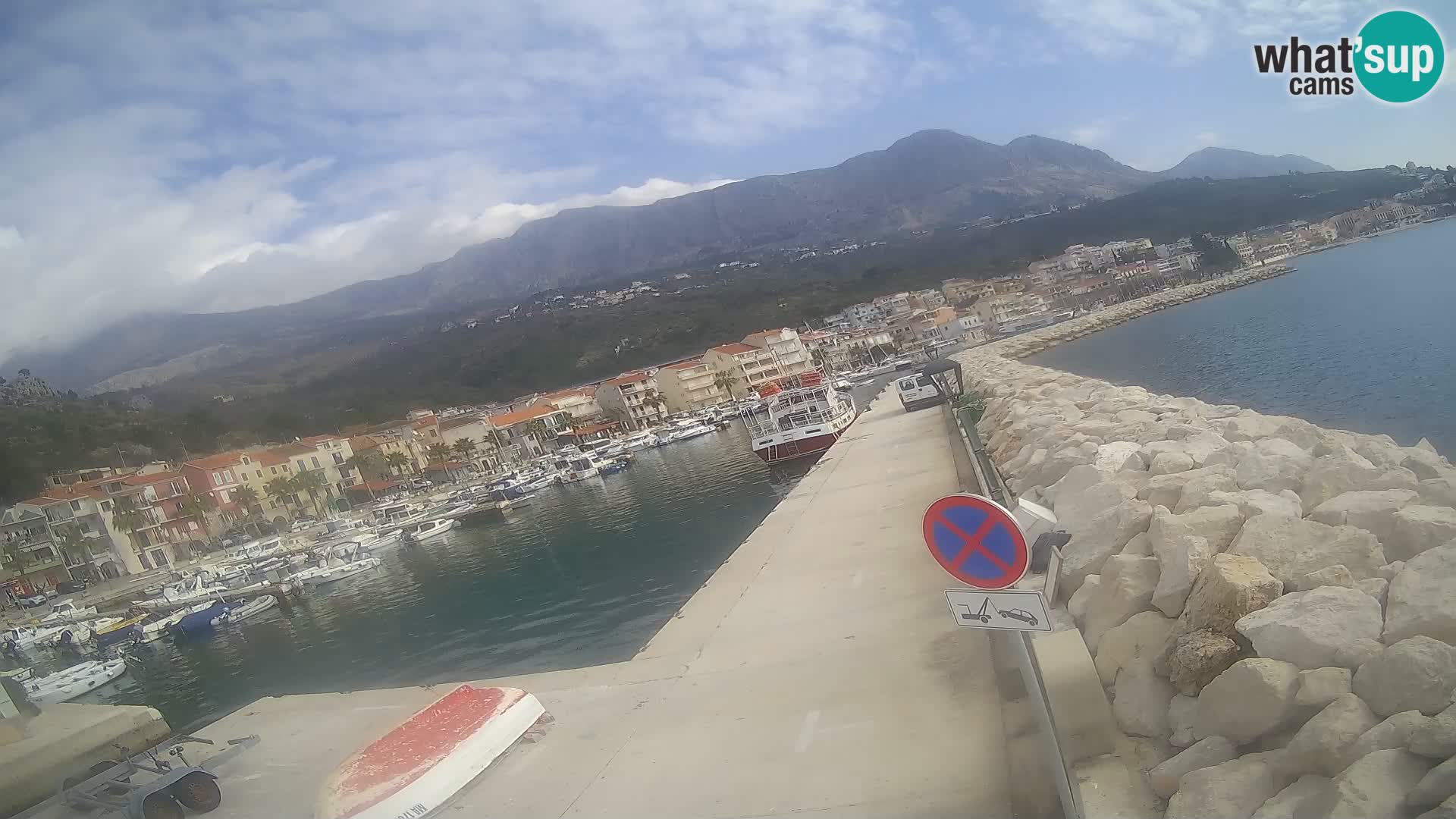 PODGORA Live Webcam Marina – Incroyable Dalmatie