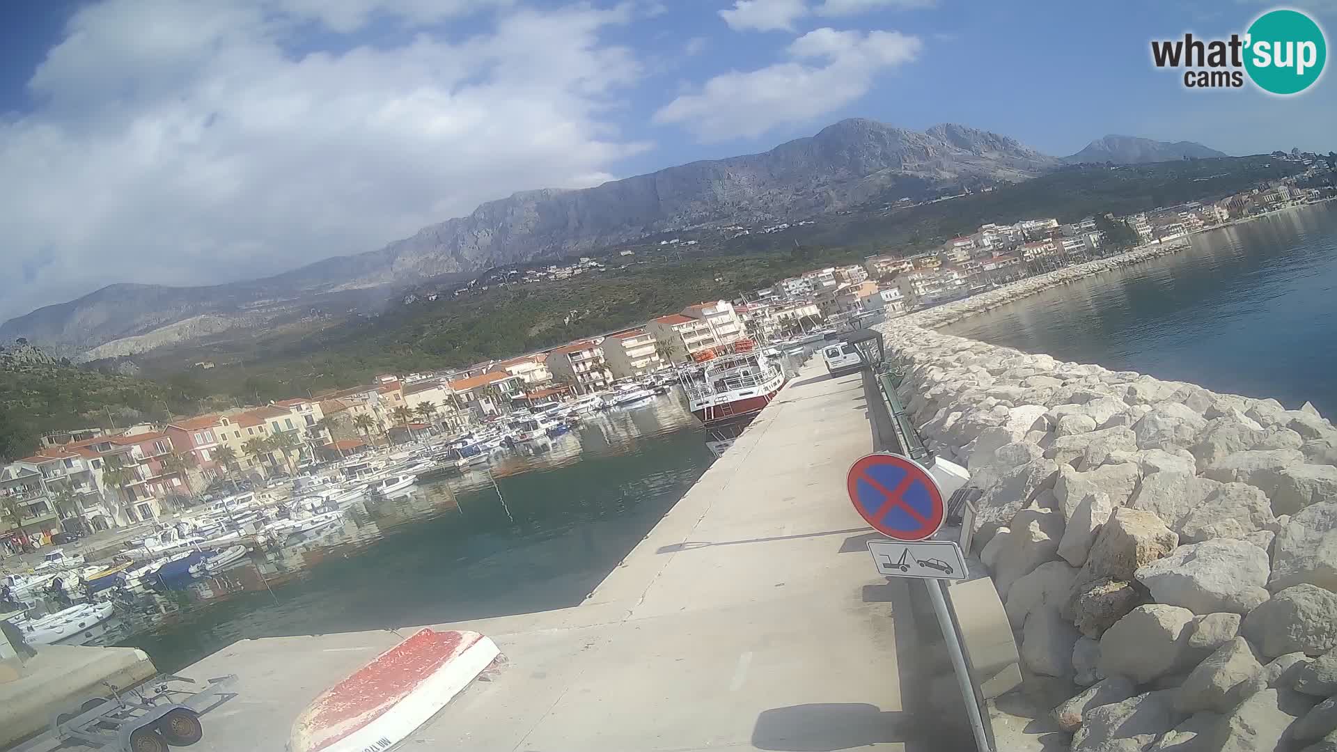 PODGORA Live Webcam Marina – Incroyable Dalmatie