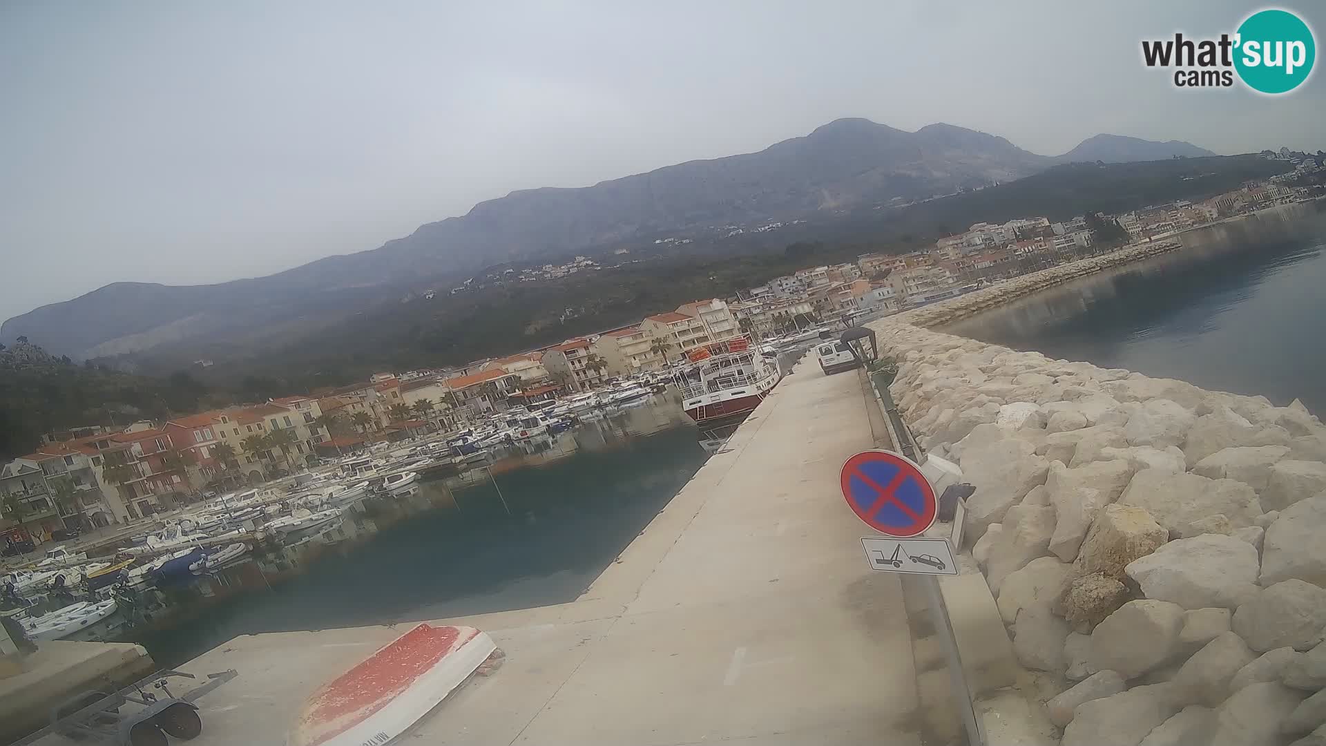 Cámara web de PODGORA Marina – Asombroso Dalmacia
