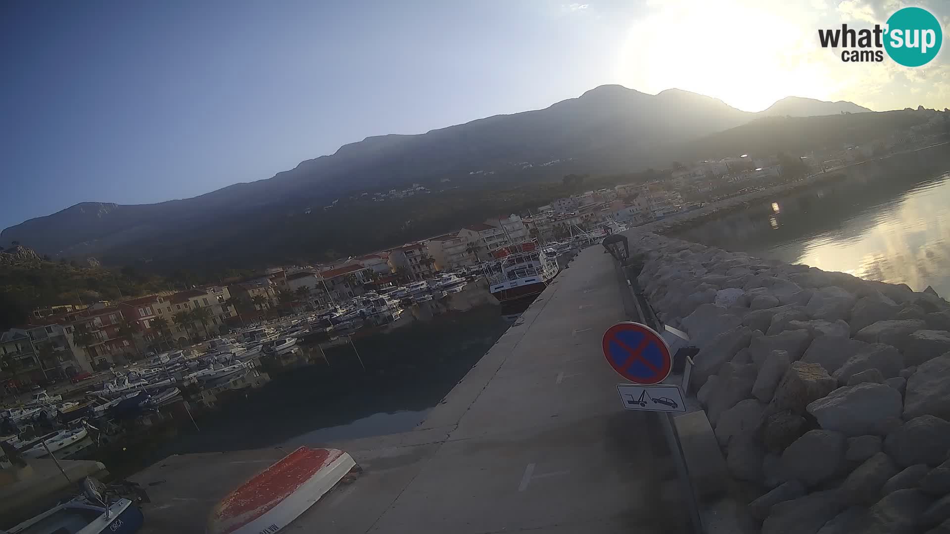 PODGORA Live Webcam Marina – Incroyable Dalmatie