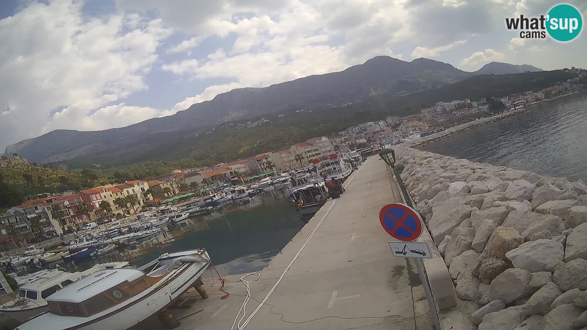 PODGORA Live Webcam Marina – Incroyable Dalmatie