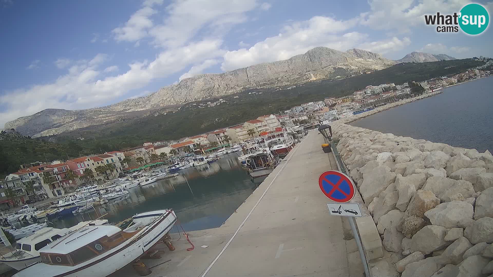 Cámara web de PODGORA Marina – Asombroso Dalmacia
