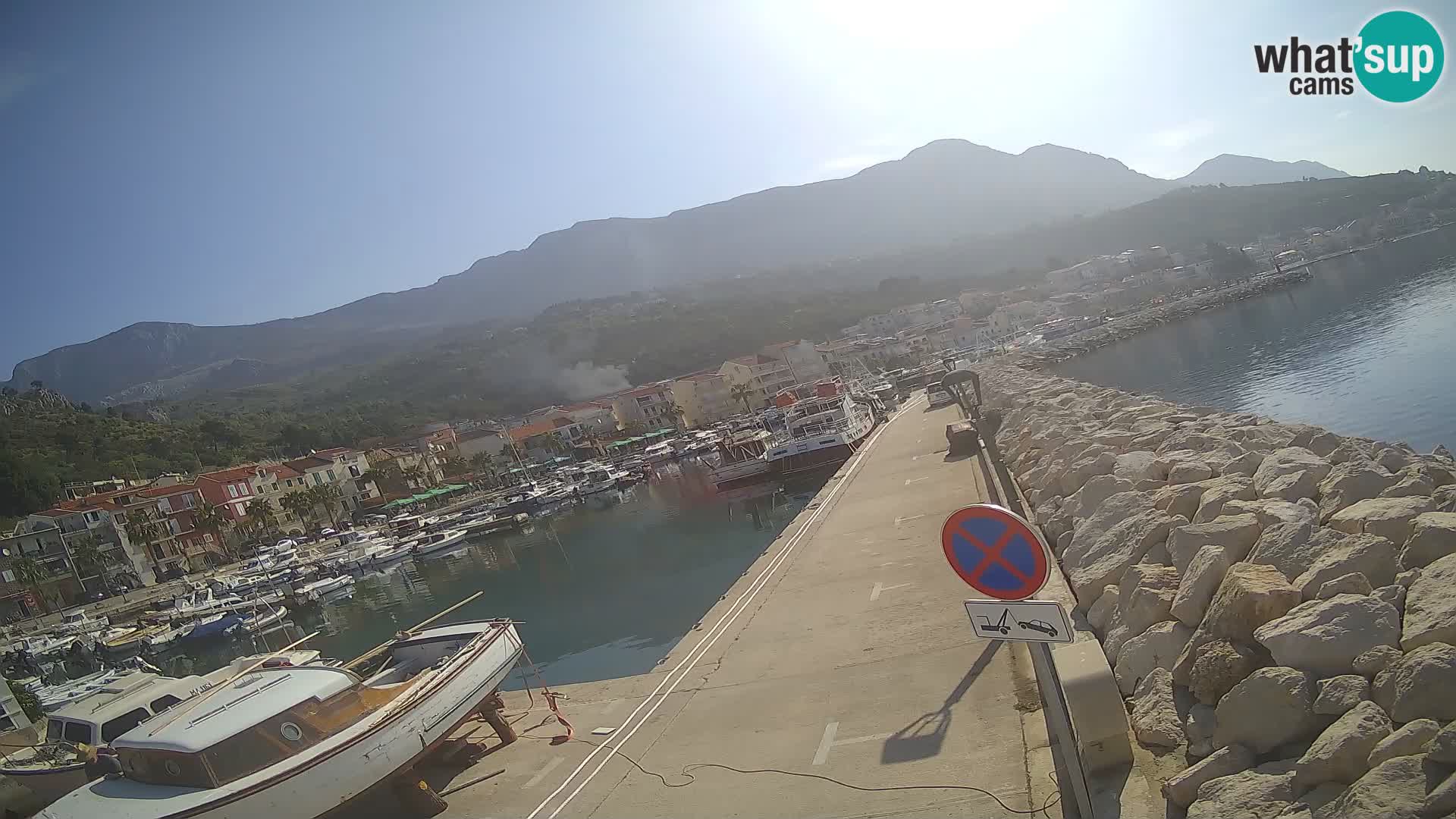Cámara web de PODGORA Marina – Asombroso Dalmacia