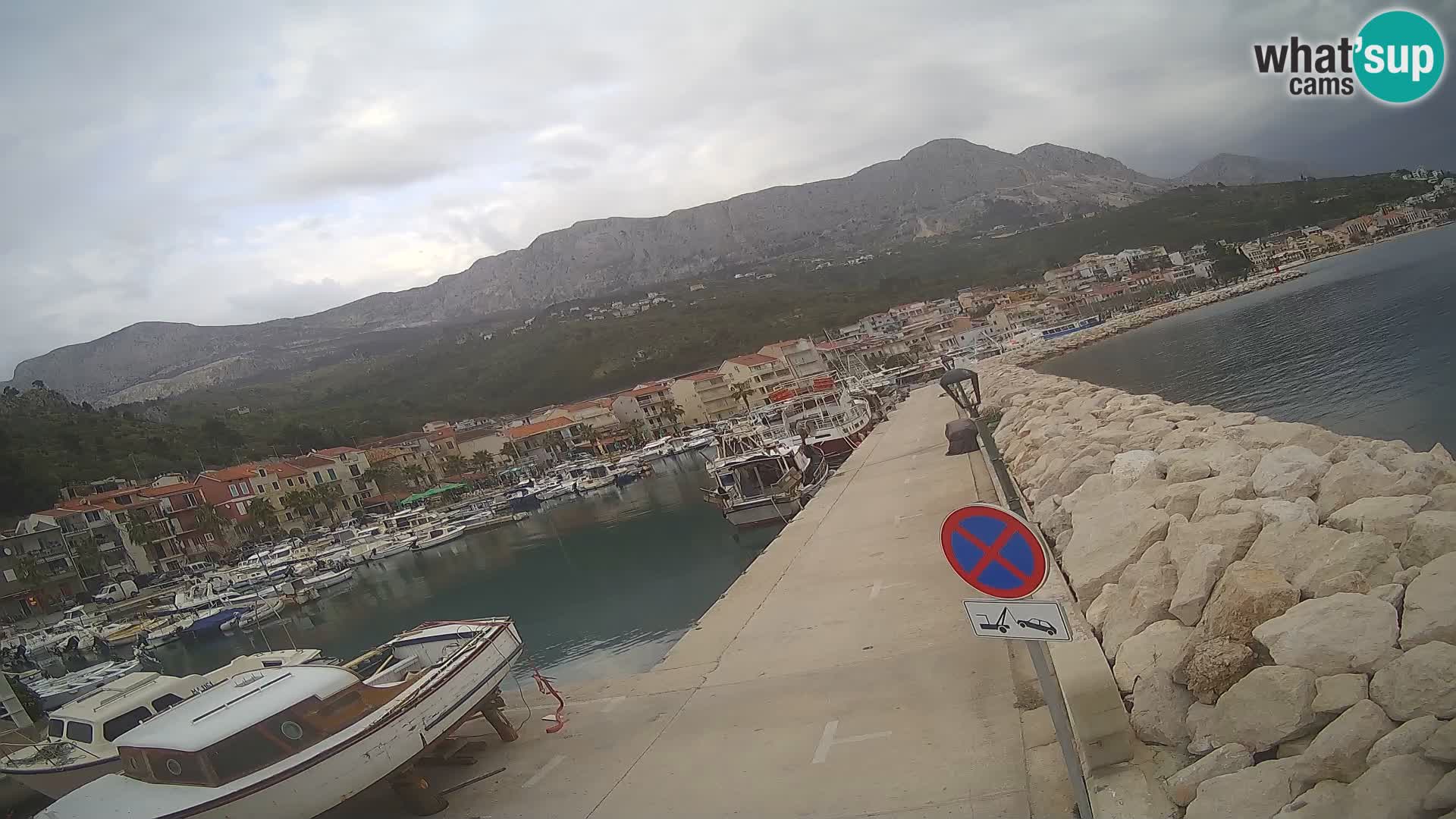 Cámara web de PODGORA Marina – Asombroso Dalmacia