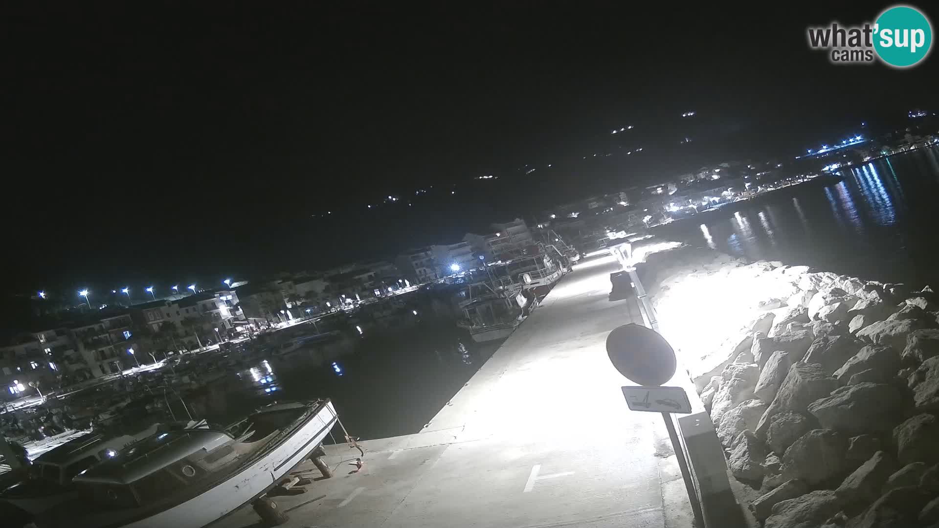 Cámara web de PODGORA Marina – Asombroso Dalmacia