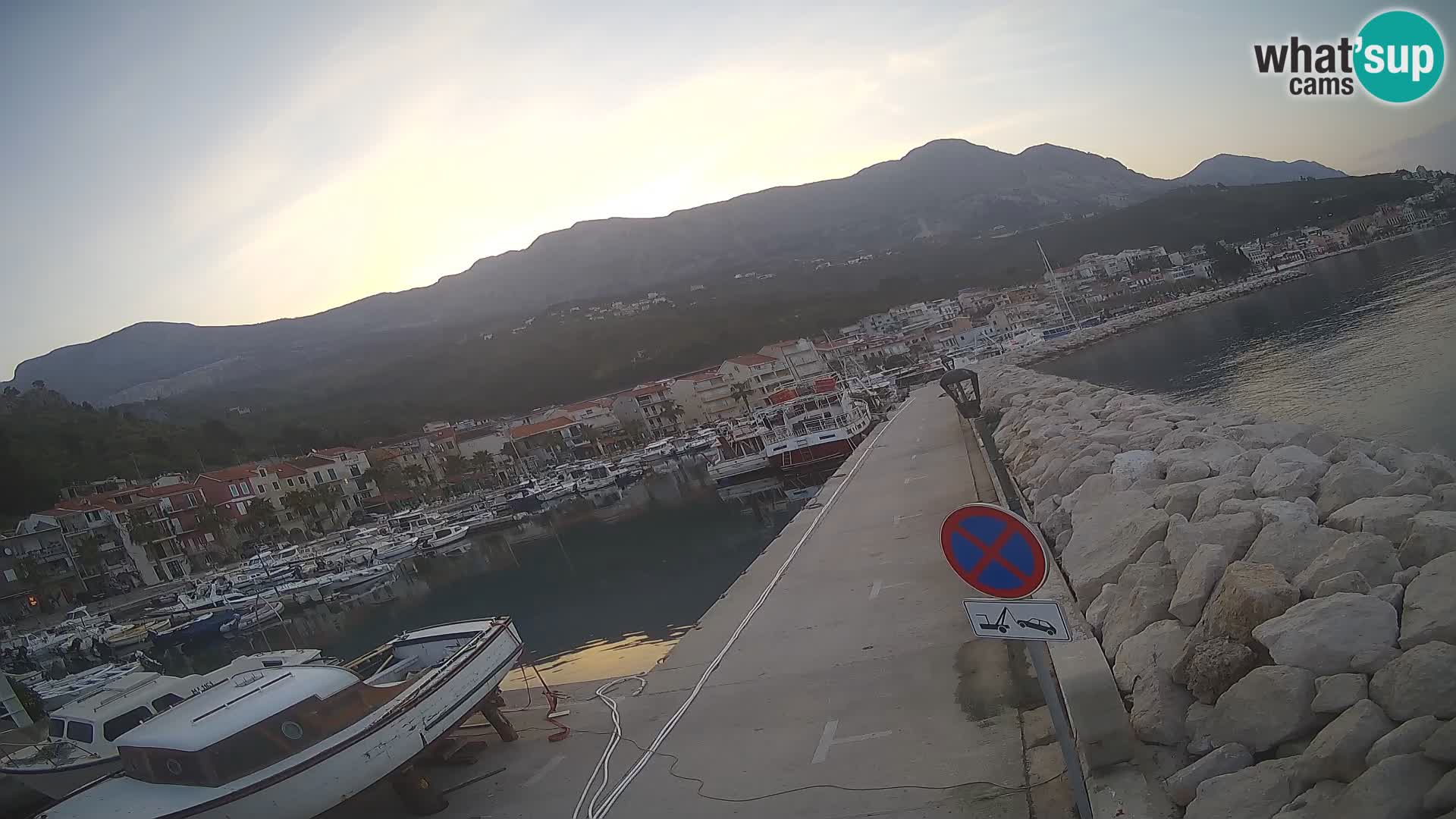 Spletna kamera Marina PODGORA – Očarljiva Dalmacija