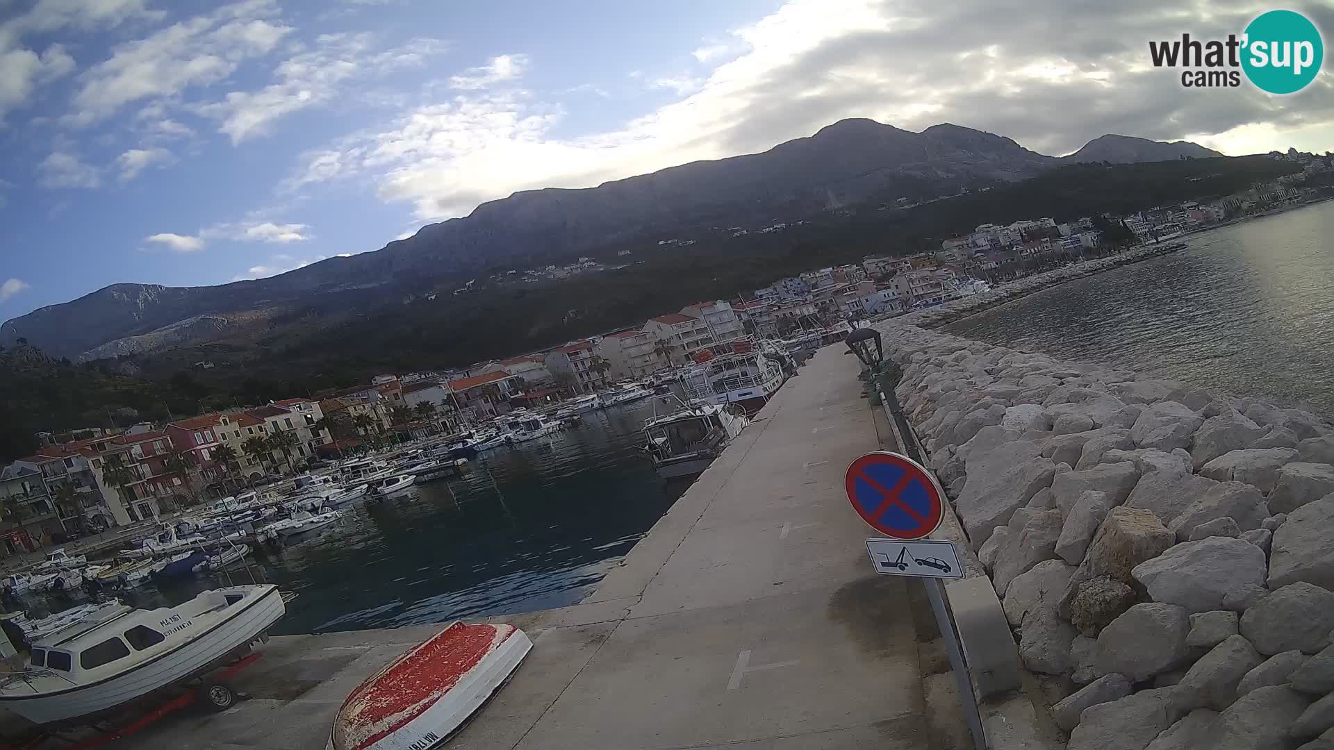 Cámara web de PODGORA Marina – Asombroso Dalmacia