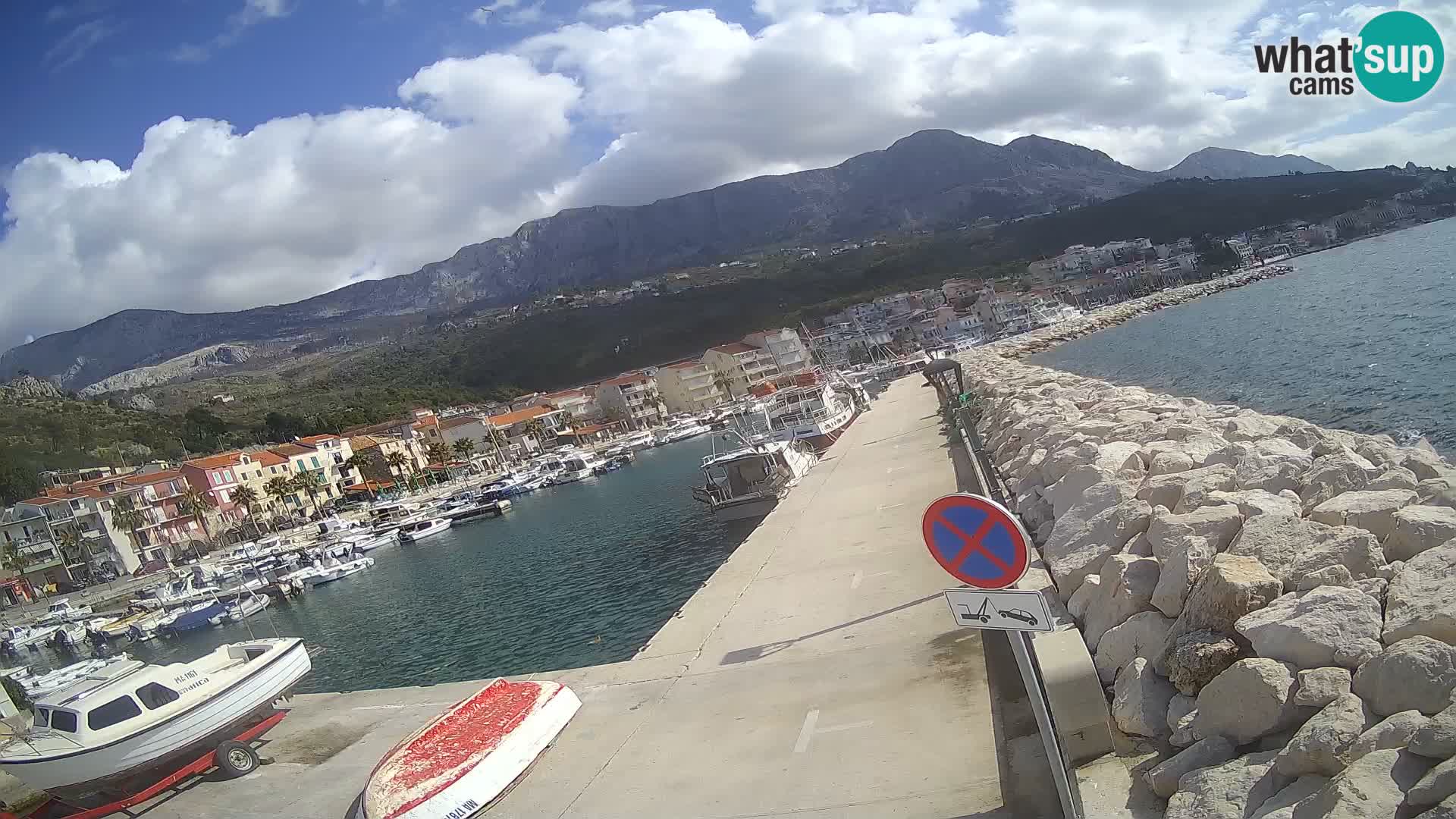 Cámara web de PODGORA Marina – Asombroso Dalmacia