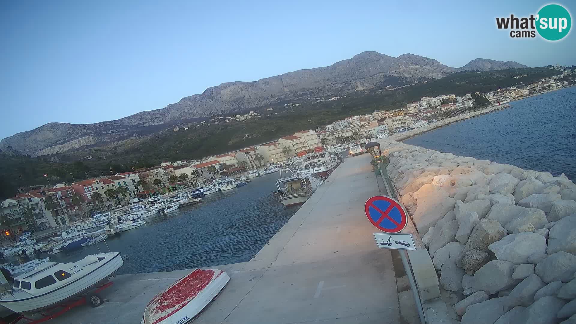 Webcam Marina di PODGORA – l’incredibile Dalmazia