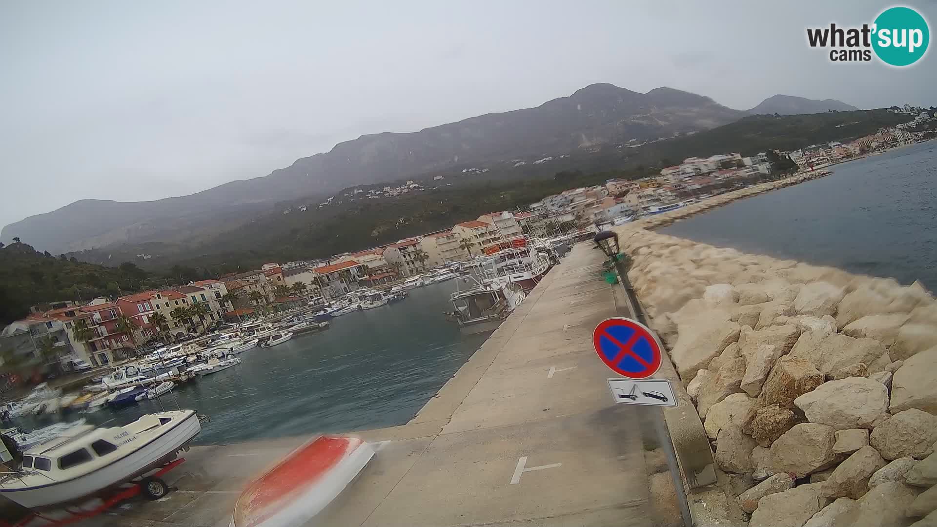 Cámara web de PODGORA Marina – Asombroso Dalmacia