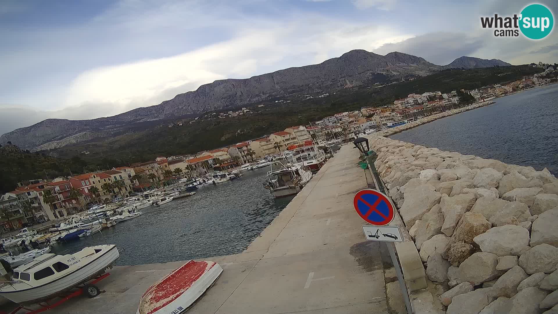 Cámara web de PODGORA Marina – Asombroso Dalmacia