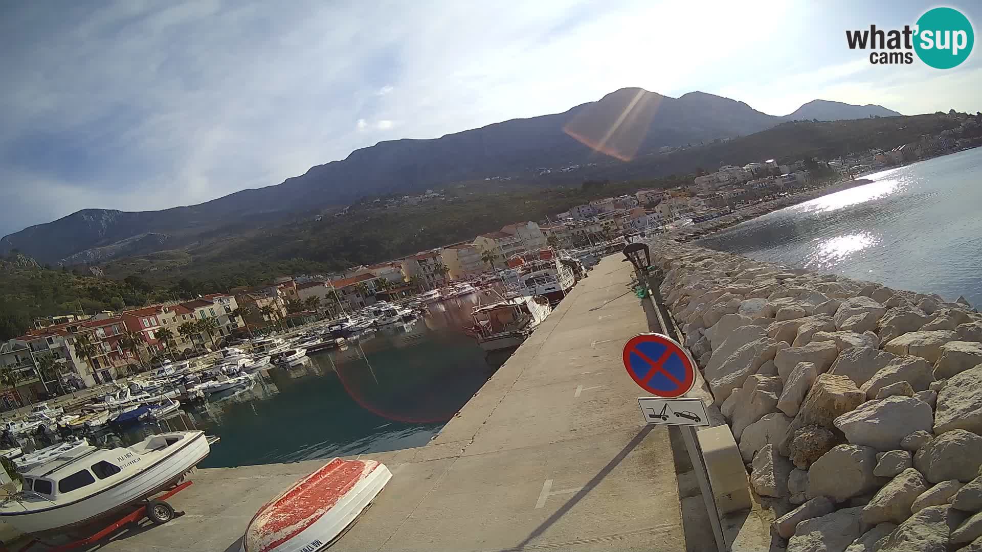 Spletna kamera Marina PODGORA – Očarljiva Dalmacija