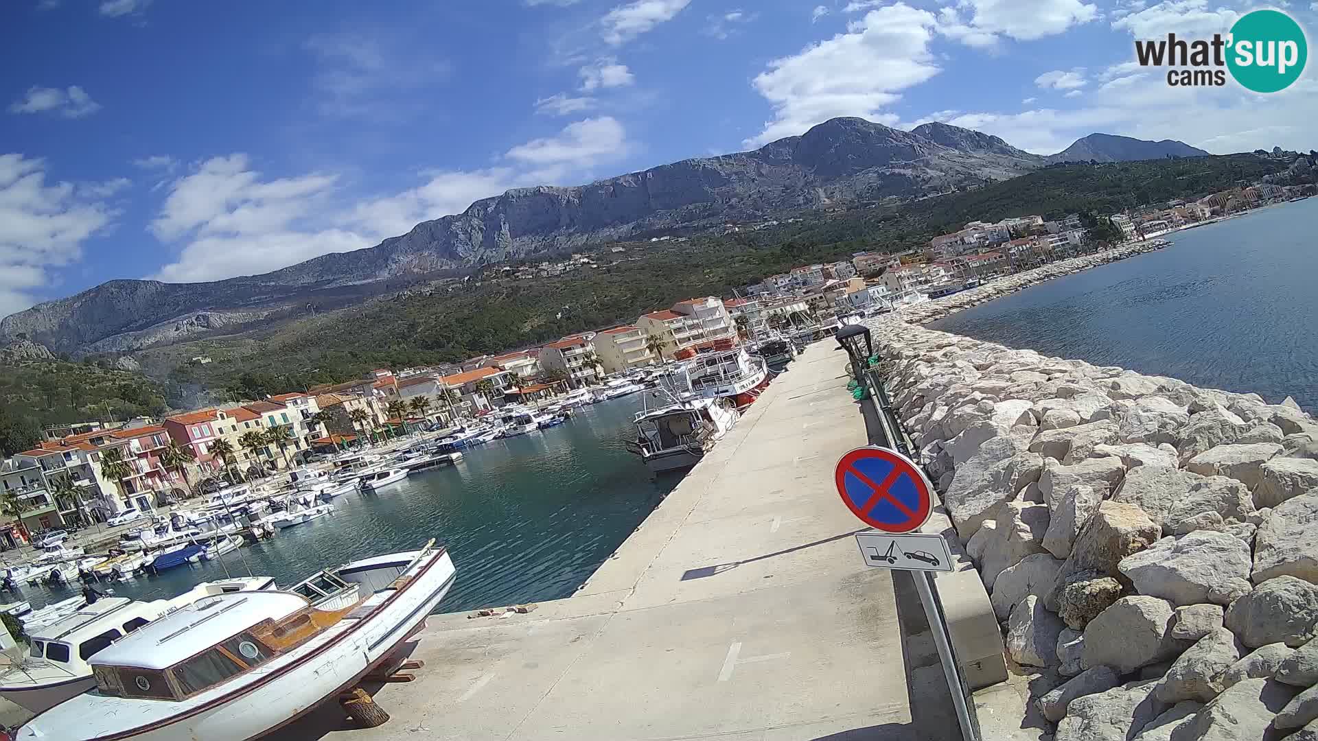 PODGORA Live Webcam Marina – Incroyable Dalmatie