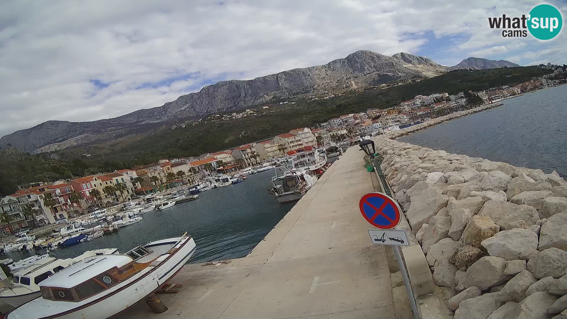 PODGORA Live Webcam Marina – Incroyable Dalmatie