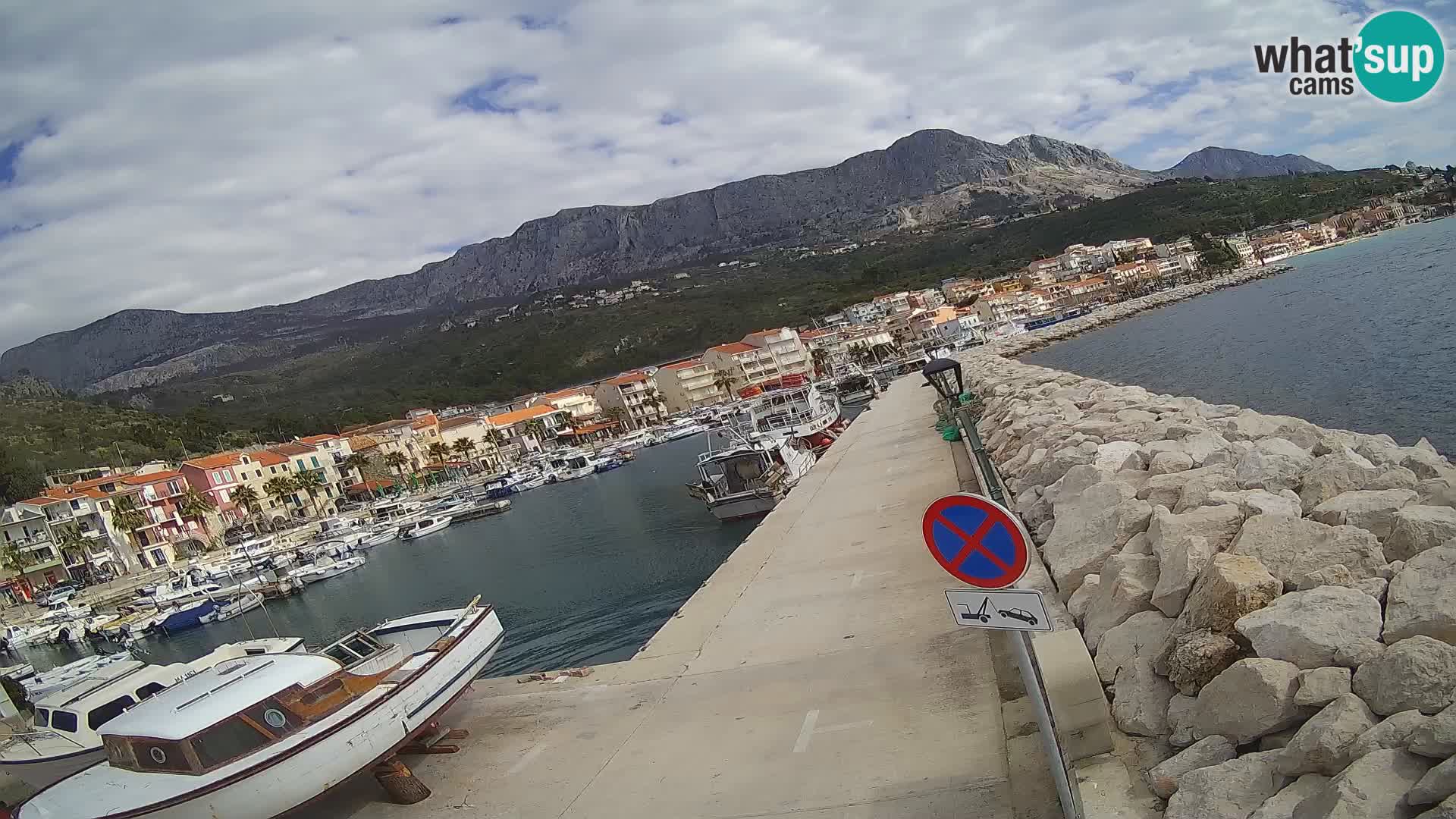 PODGORA Live Webcam Marina – Incroyable Dalmatie