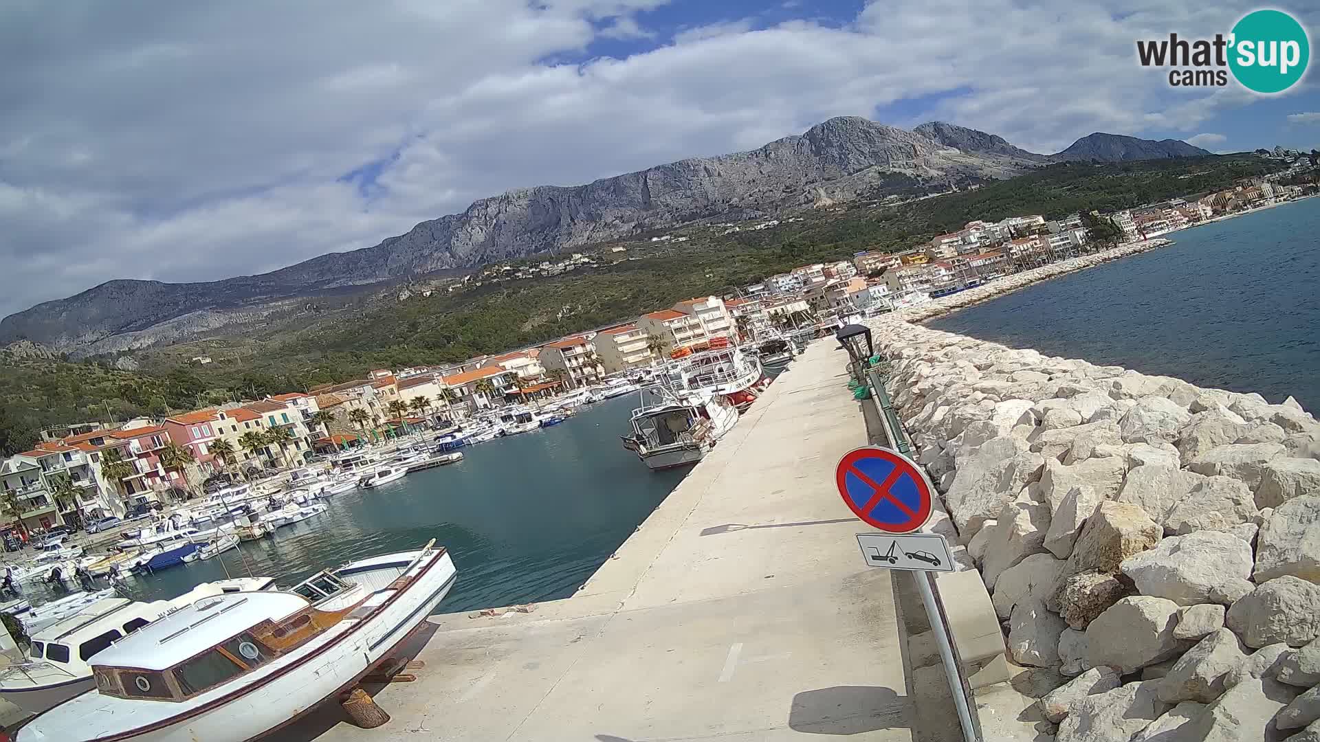 Cámara web de PODGORA Marina – Asombroso Dalmacia