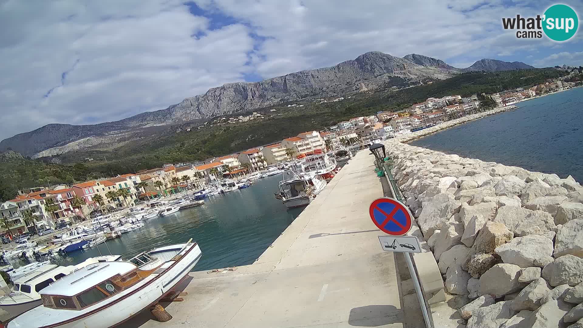 PODGORA Live Webcam Marina – Incroyable Dalmatie