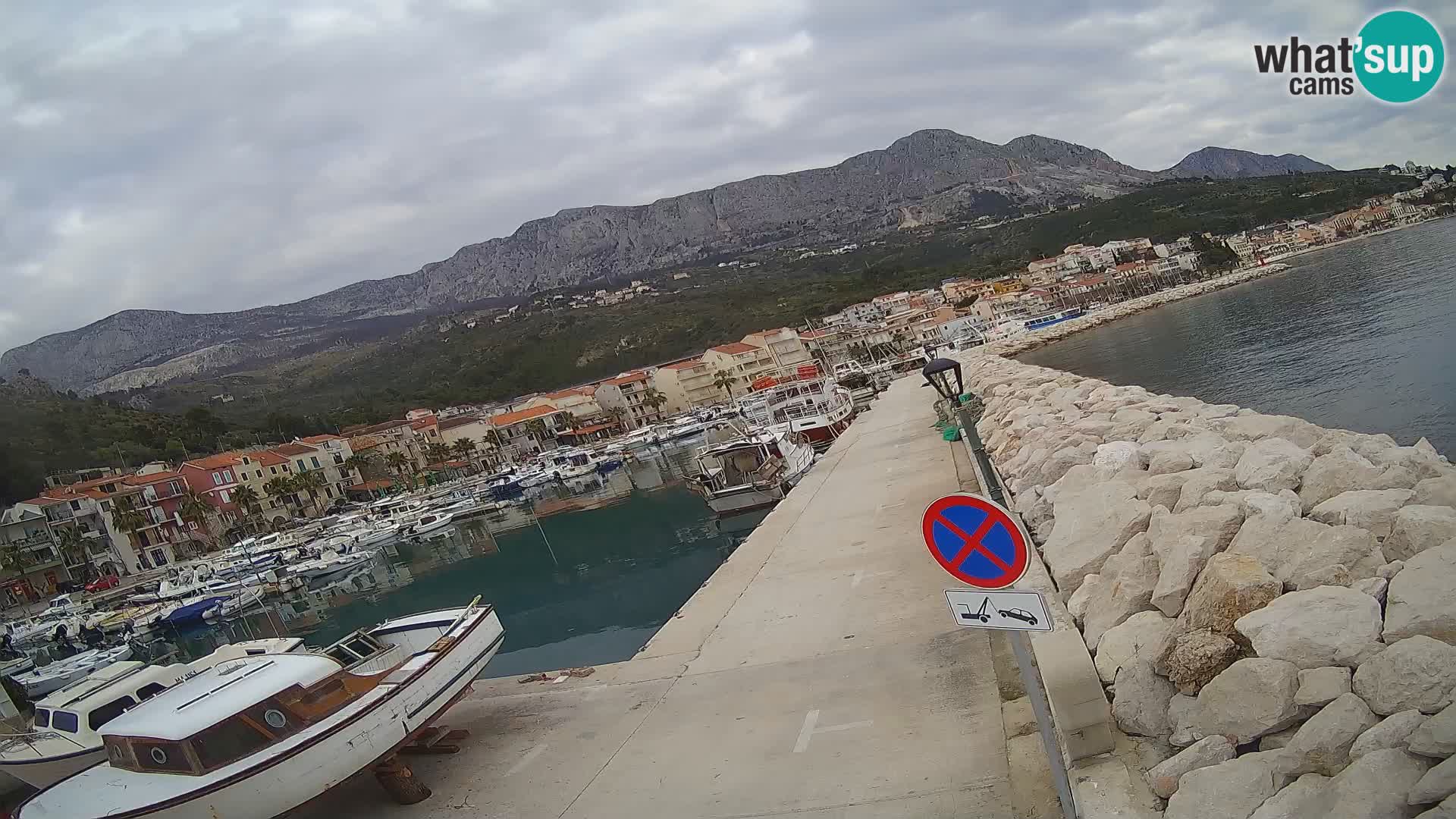 Cámara web de PODGORA Marina – Asombroso Dalmacia