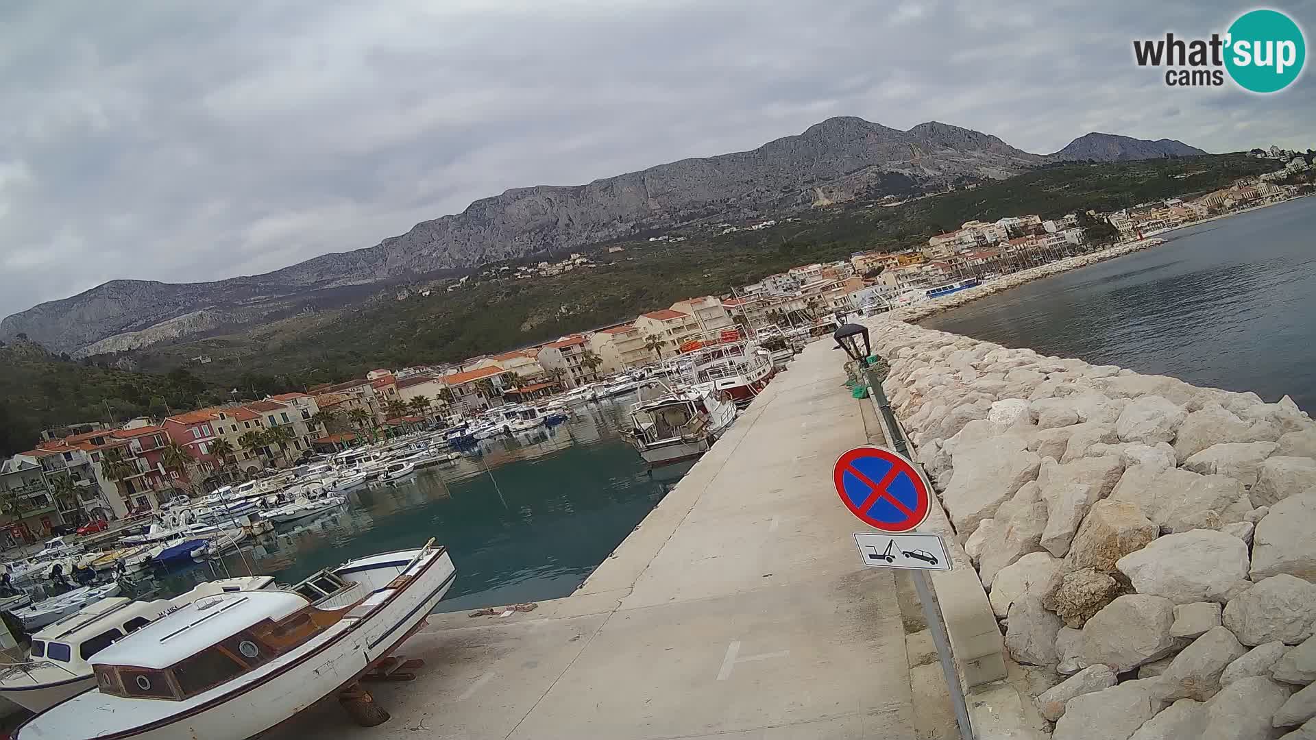 PODGORA Live Webcam Marina – Incroyable Dalmatie