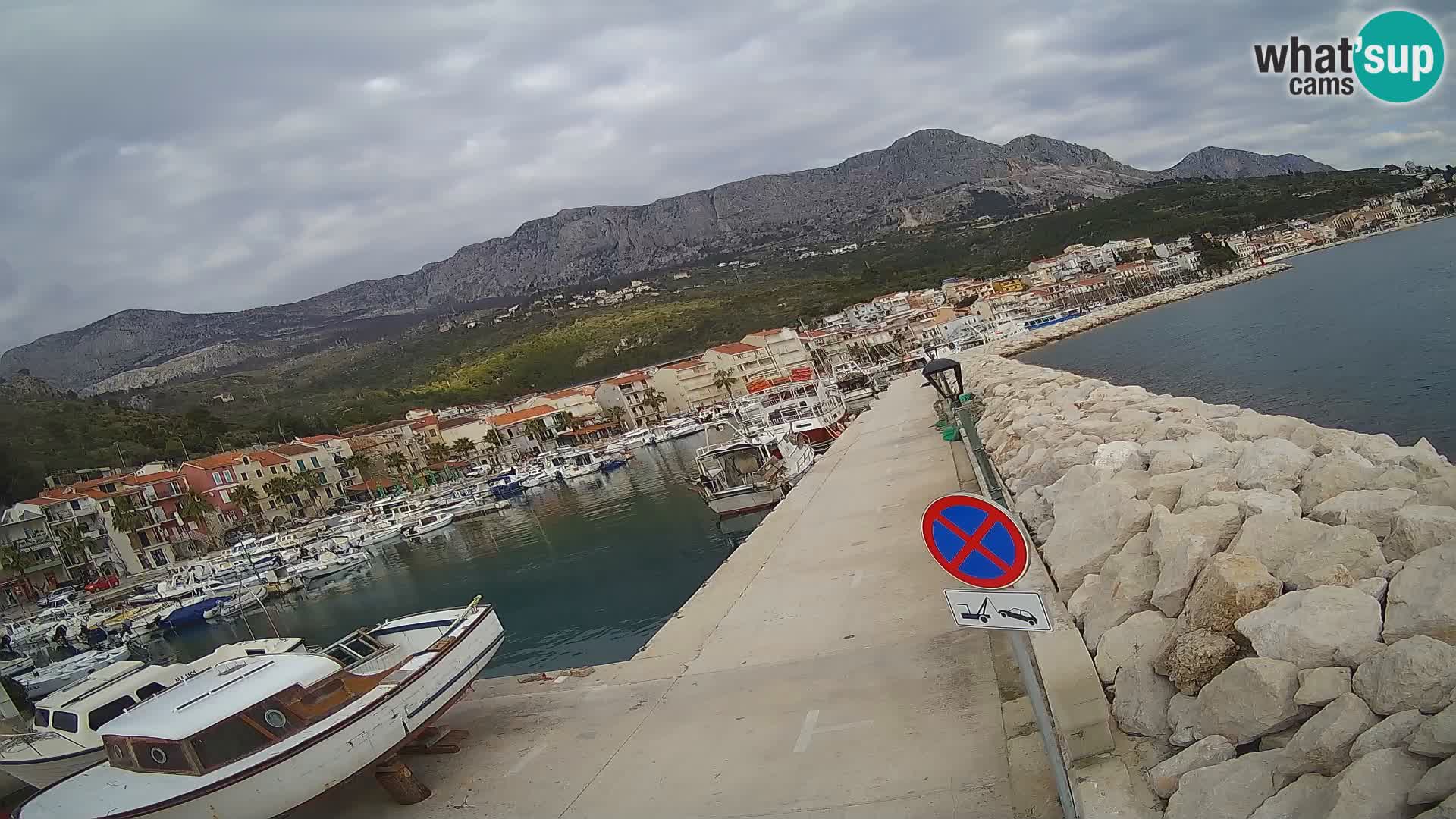 Cámara web de PODGORA Marina – Asombroso Dalmacia