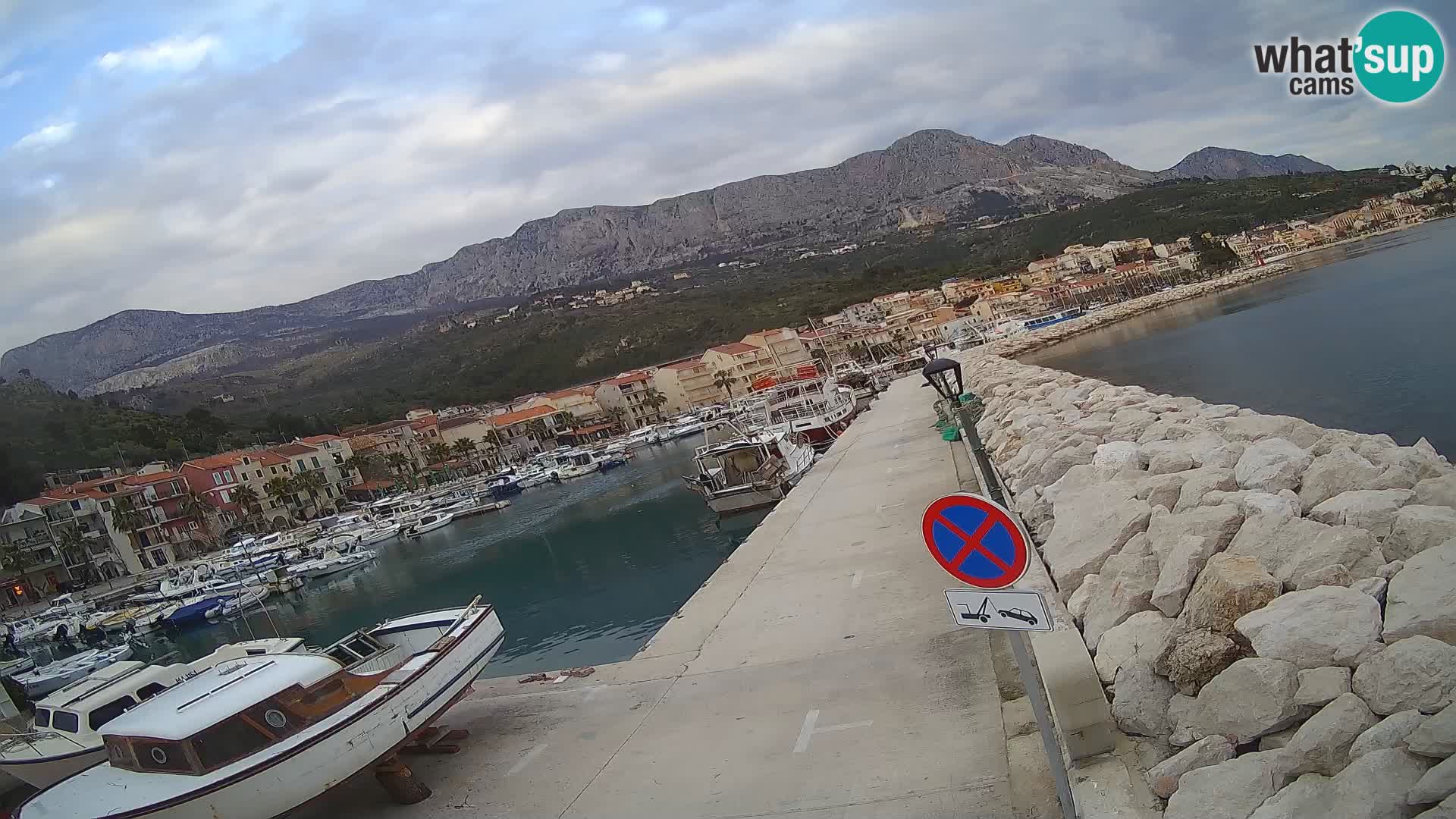 PODGORA Live Webcam Marina – Incroyable Dalmatie