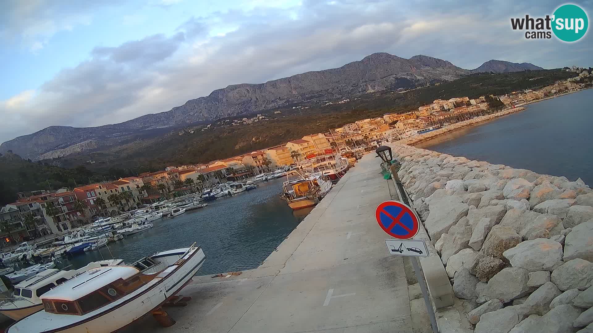 Webcam Marina di PODGORA – l’incredibile Dalmazia