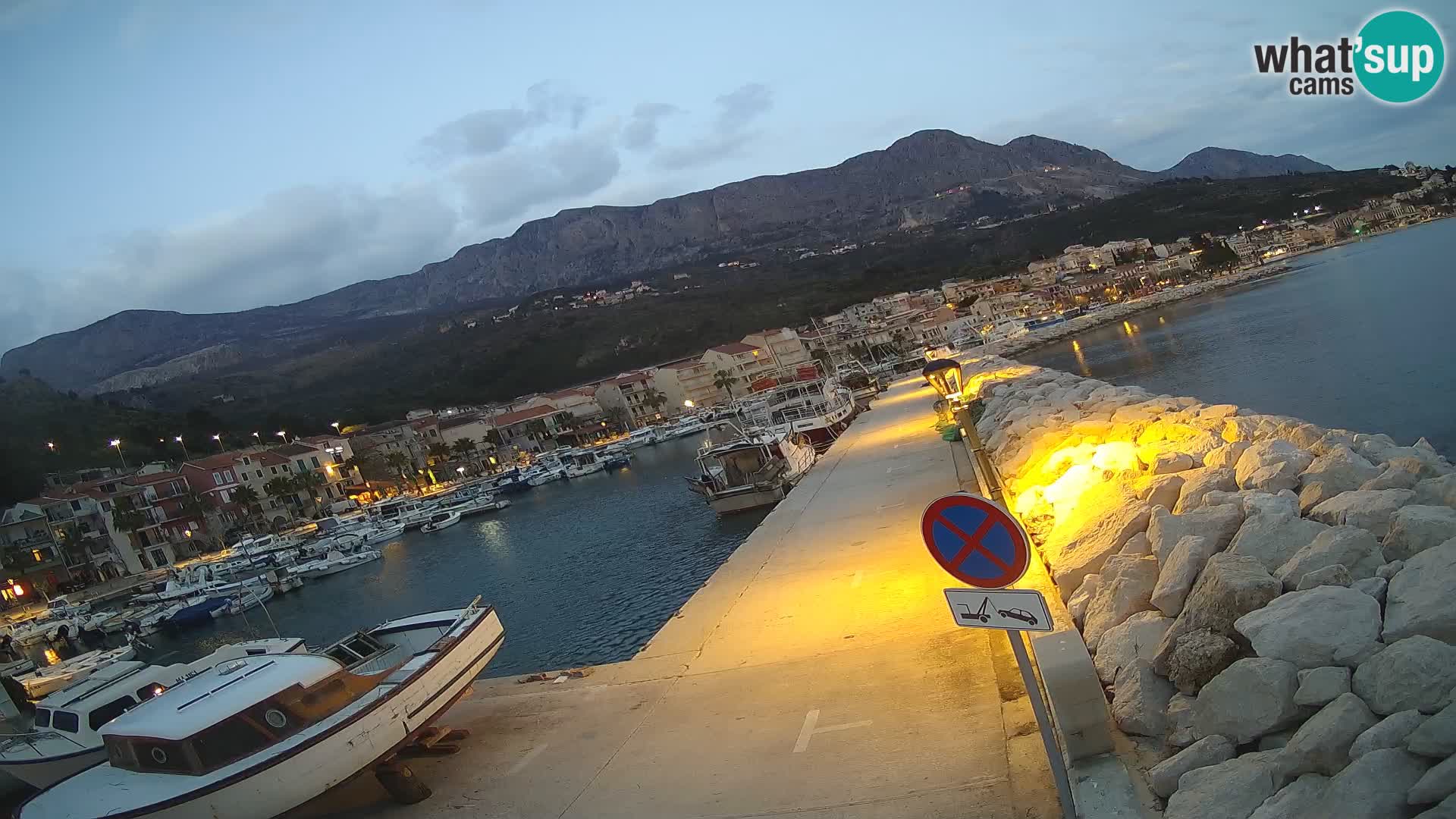 Cámara web de PODGORA Marina – Asombroso Dalmacia
