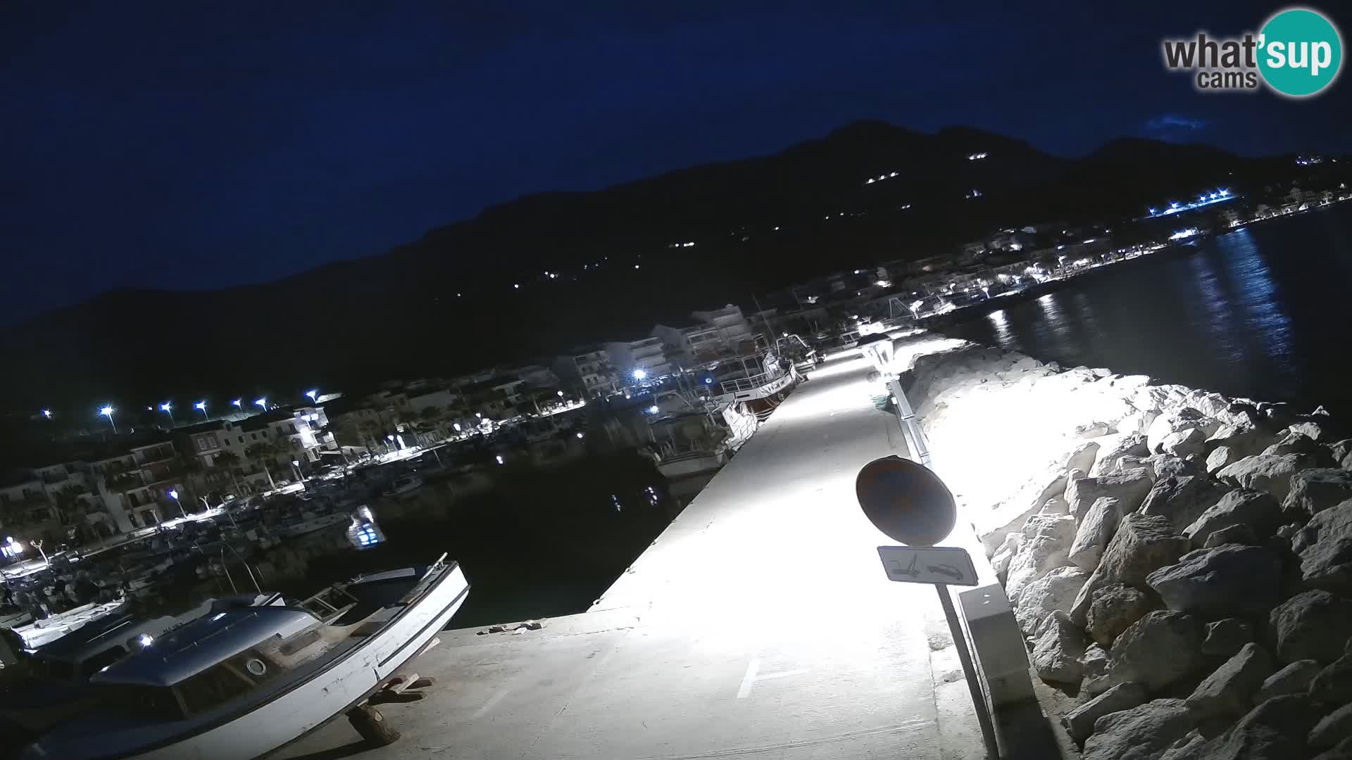 Cámara web de PODGORA Marina – Asombroso Dalmacia