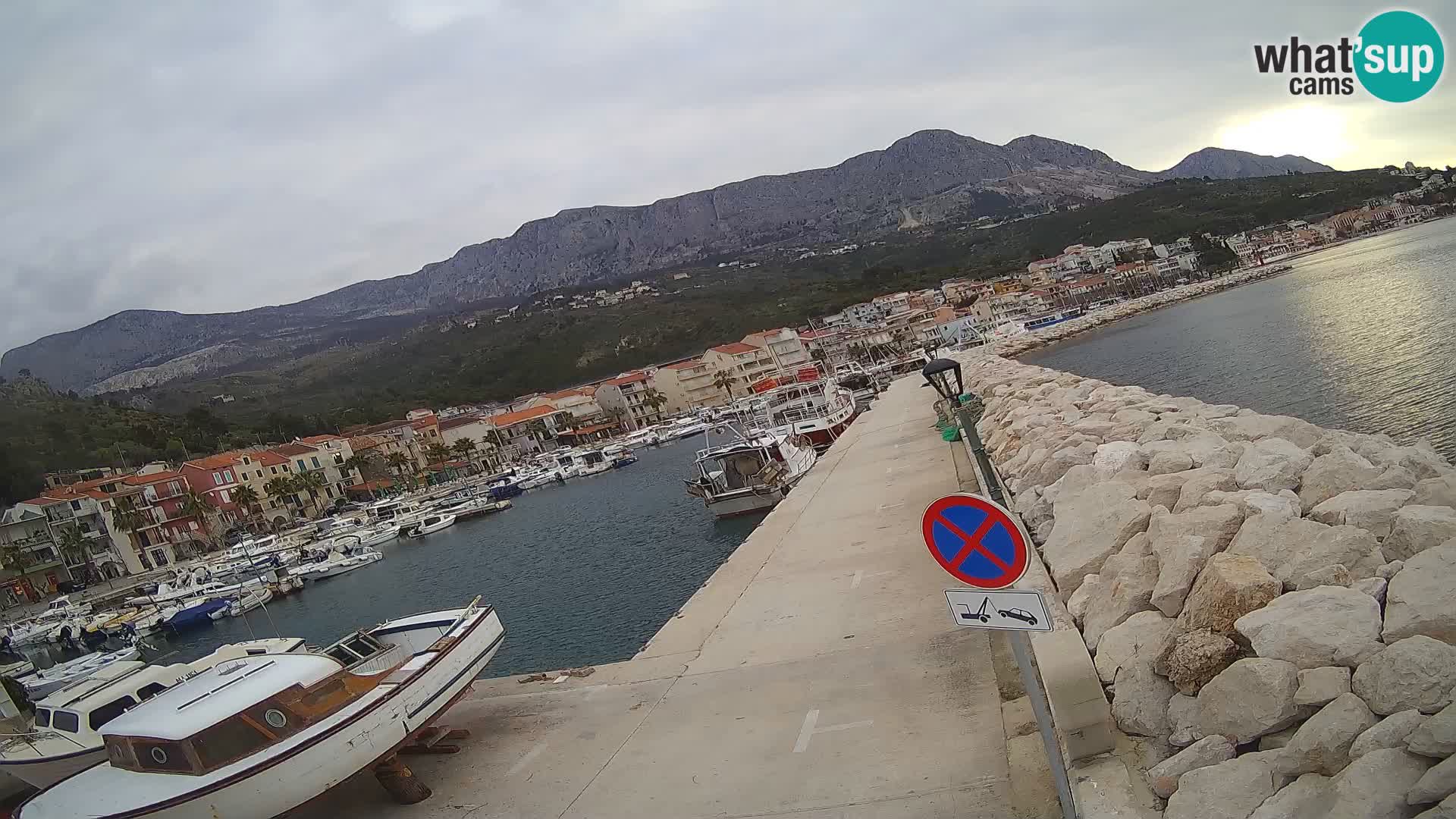 PODGORA Live Webcam Marina – Incroyable Dalmatie