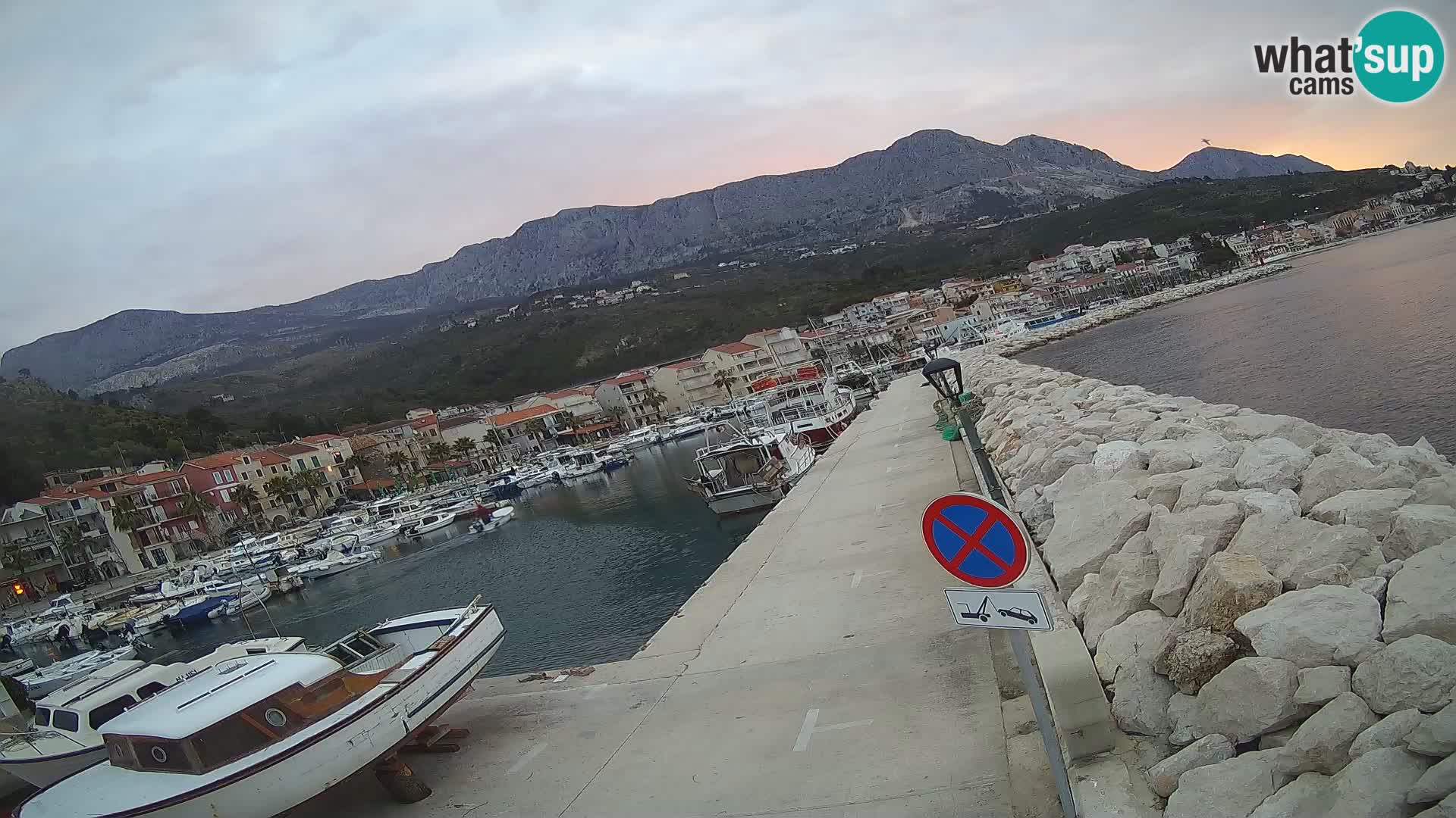 PODGORA Live Webcam Marina – Incroyable Dalmatie