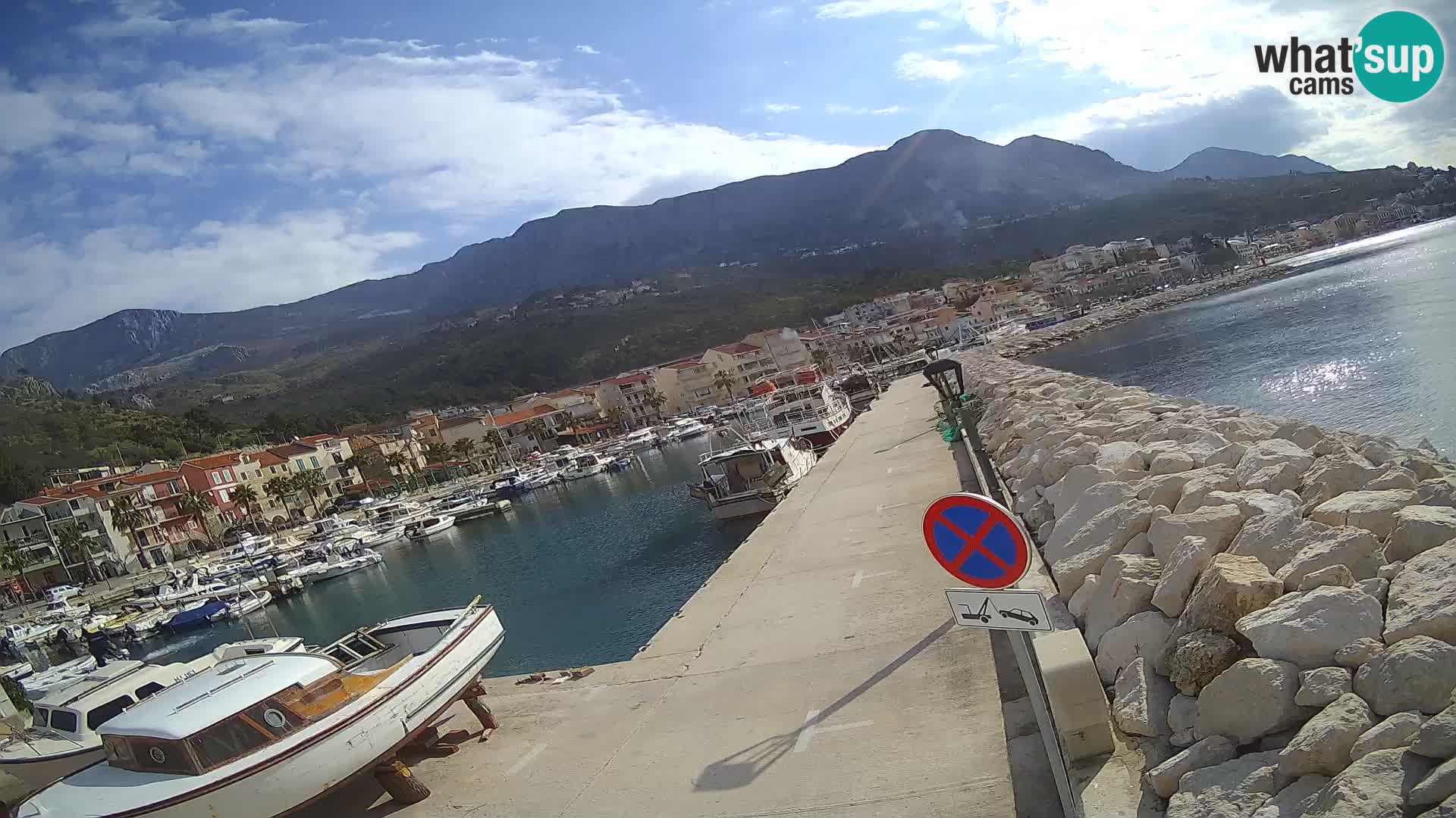 Webcam Marina di PODGORA – l’incredibile Dalmazia