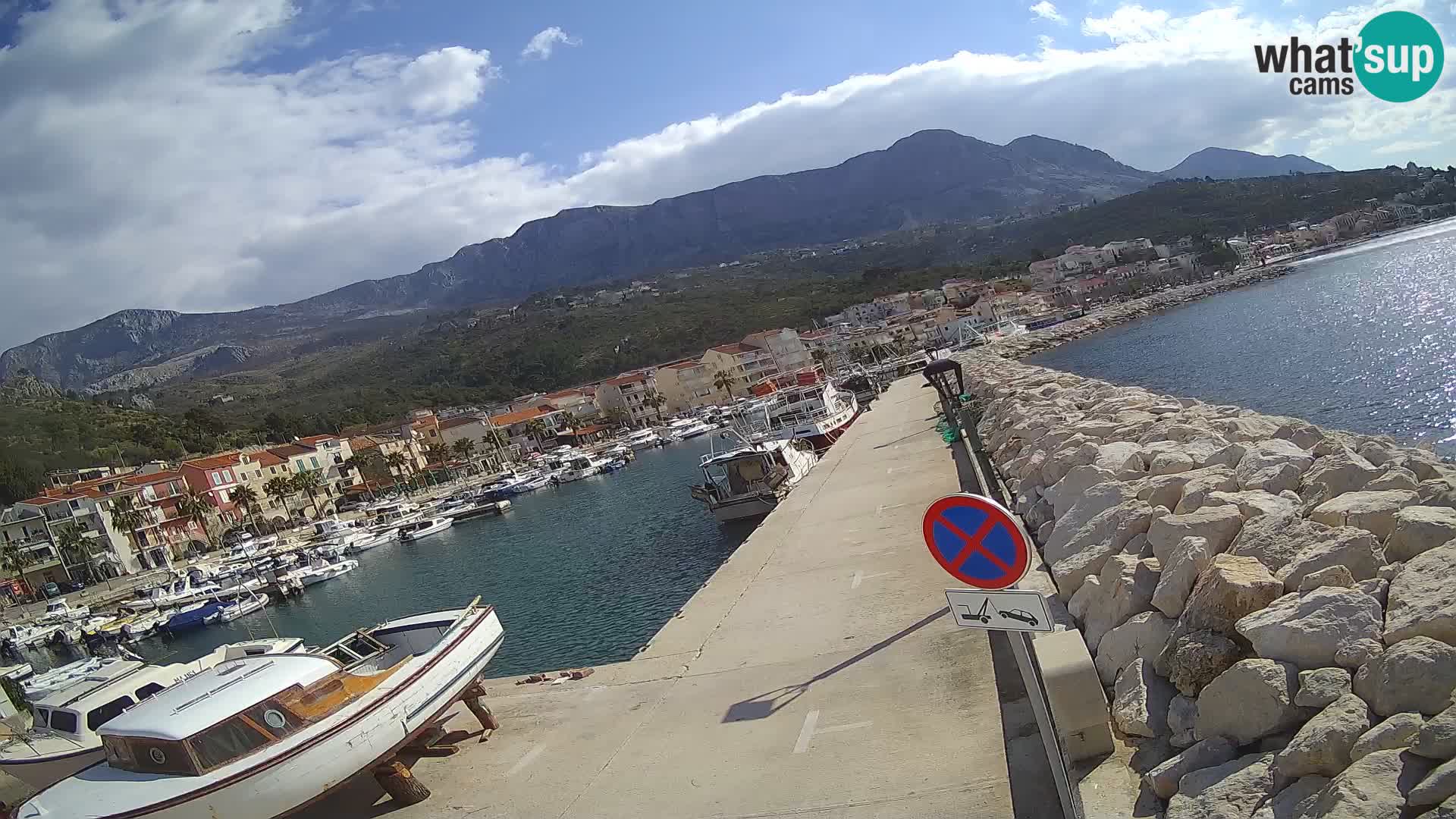 PODGORA Live Webcam Marina – Incroyable Dalmatie