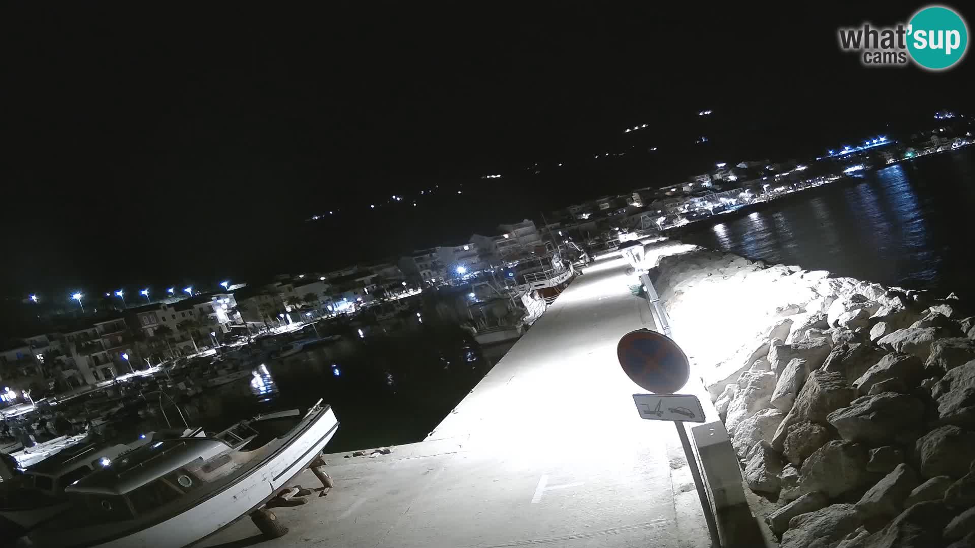 Cámara web de PODGORA Marina – Asombroso Dalmacia