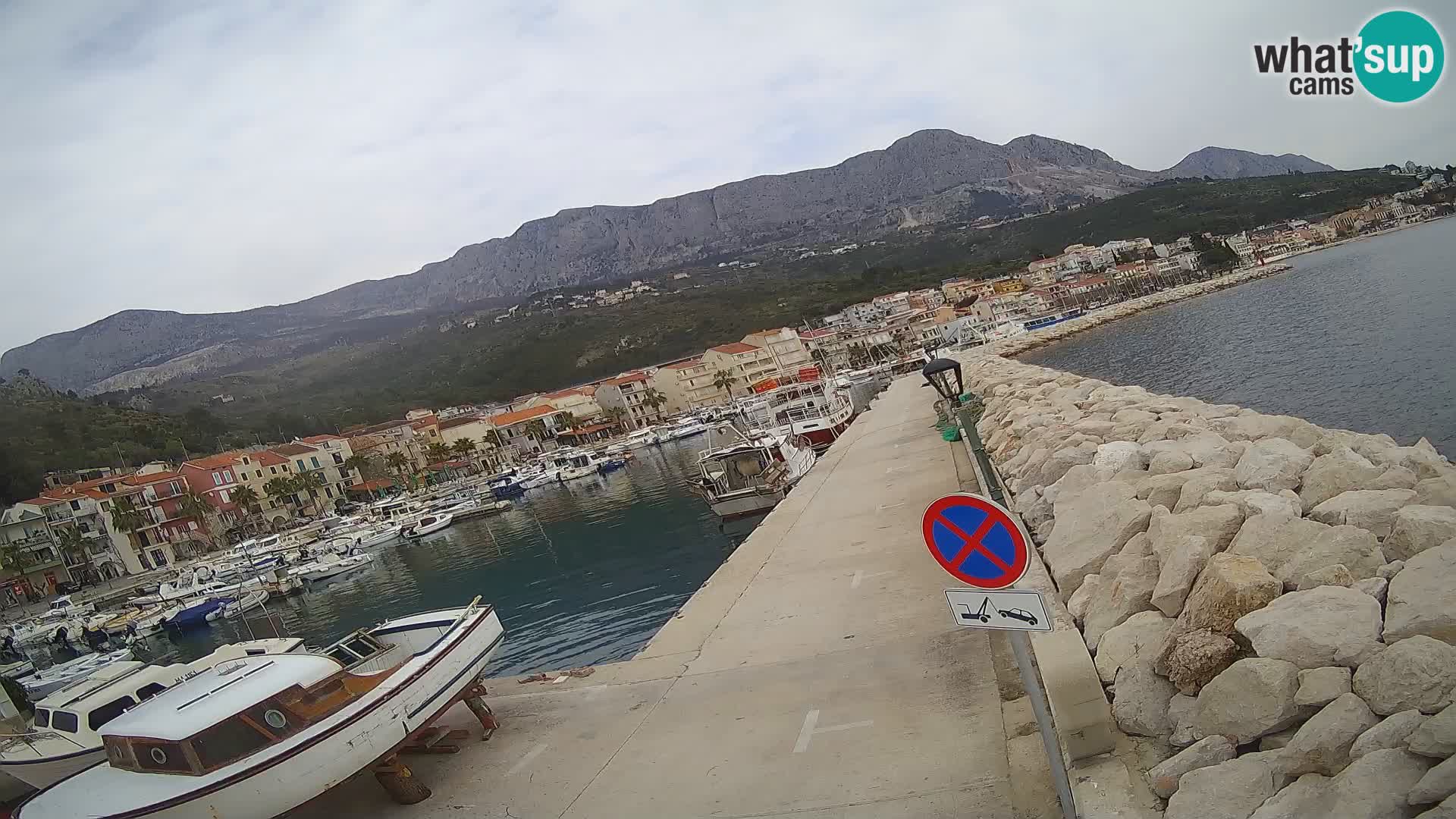 Cámara web de PODGORA Marina – Asombroso Dalmacia