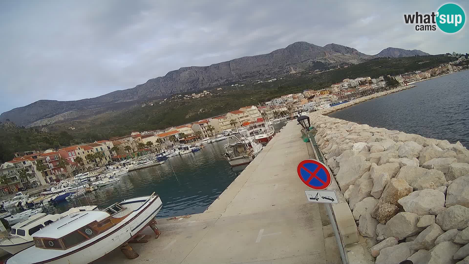 Cámara web de PODGORA Marina – Asombroso Dalmacia