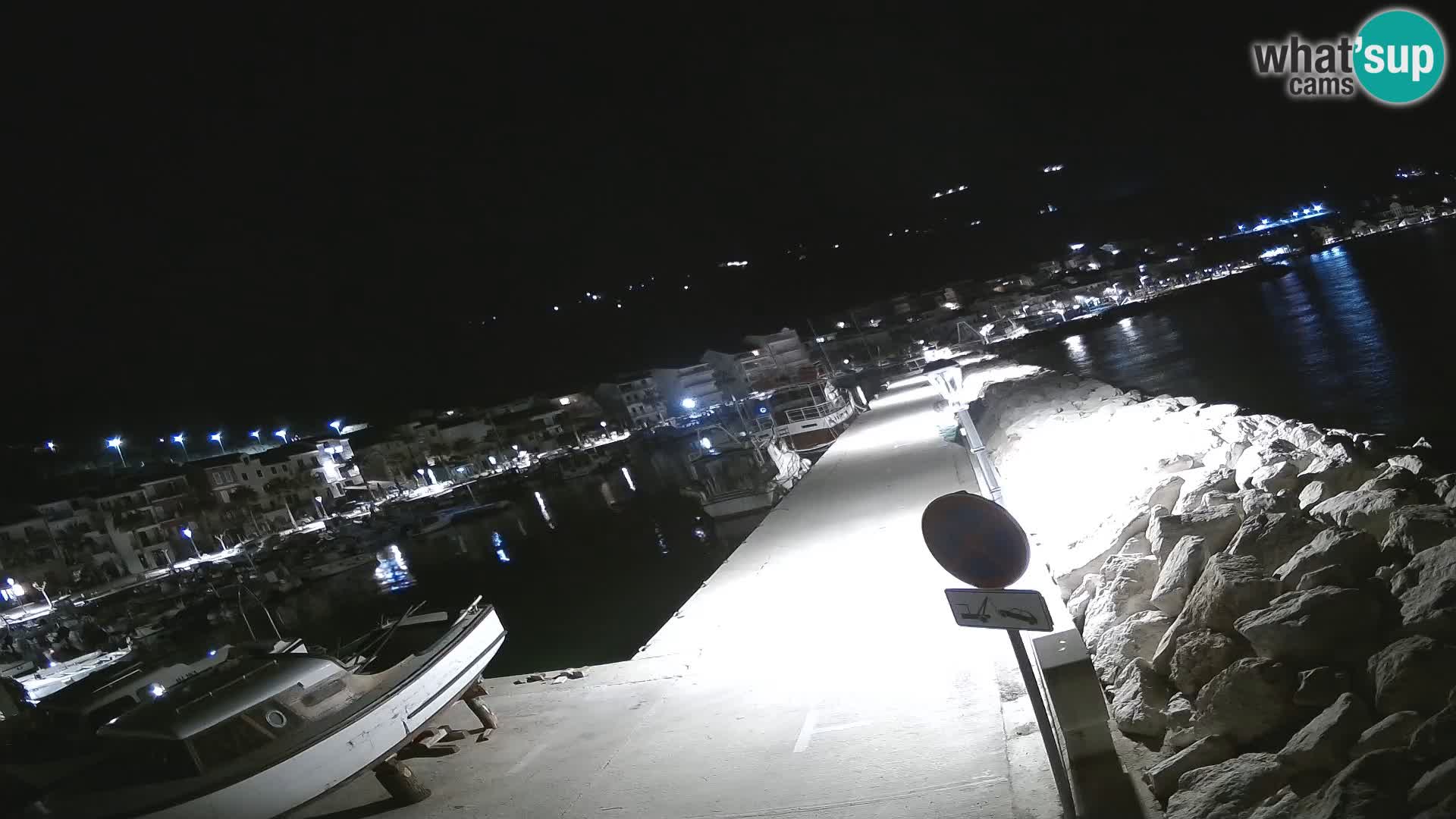 Cámara web de PODGORA Marina – Asombroso Dalmacia