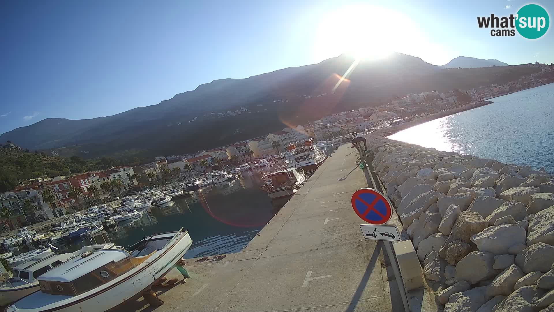 PODGORA Web kamera Marina – Prekrasna Dalmacija